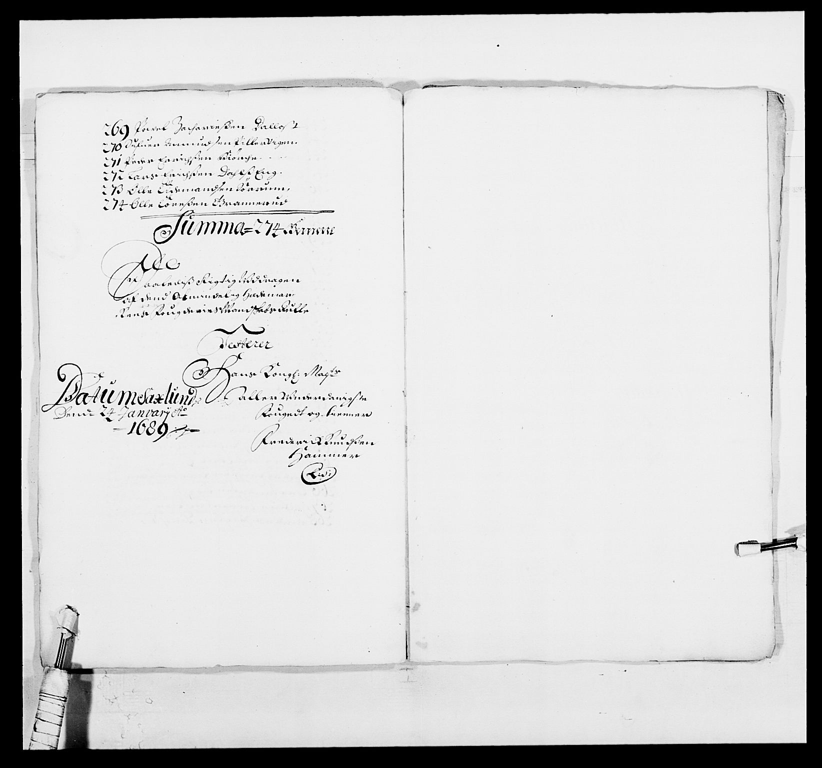 Kommanderende general (KG I) med Det norske krigsdirektorium, AV/RA-EA-5419/E/Ea/L0498: Opplandske regiment, 1662-1689, s. 412