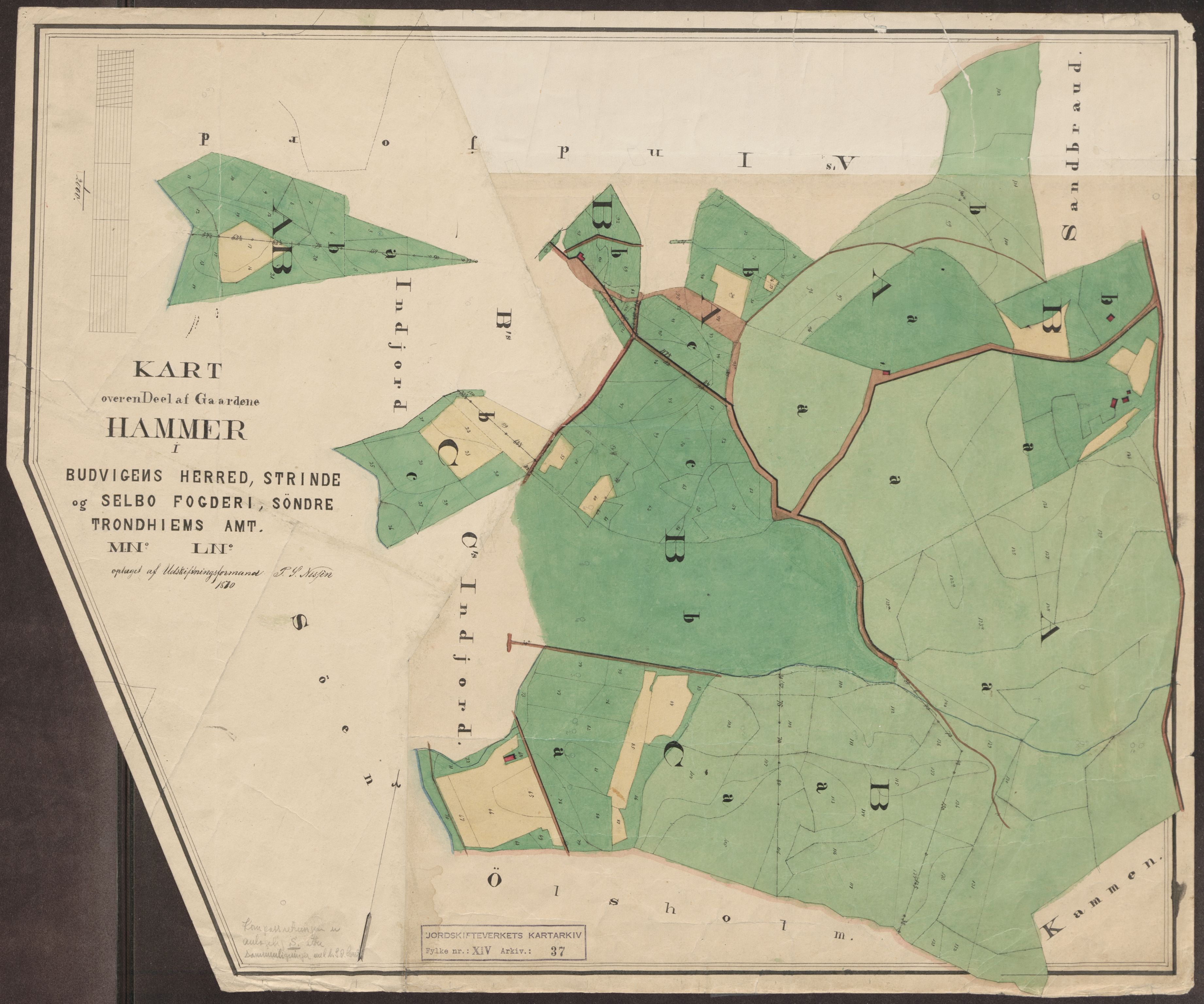 Jordskifteverkets kartarkiv, AV/RA-S-3929/T, 1859-1988, s. 100