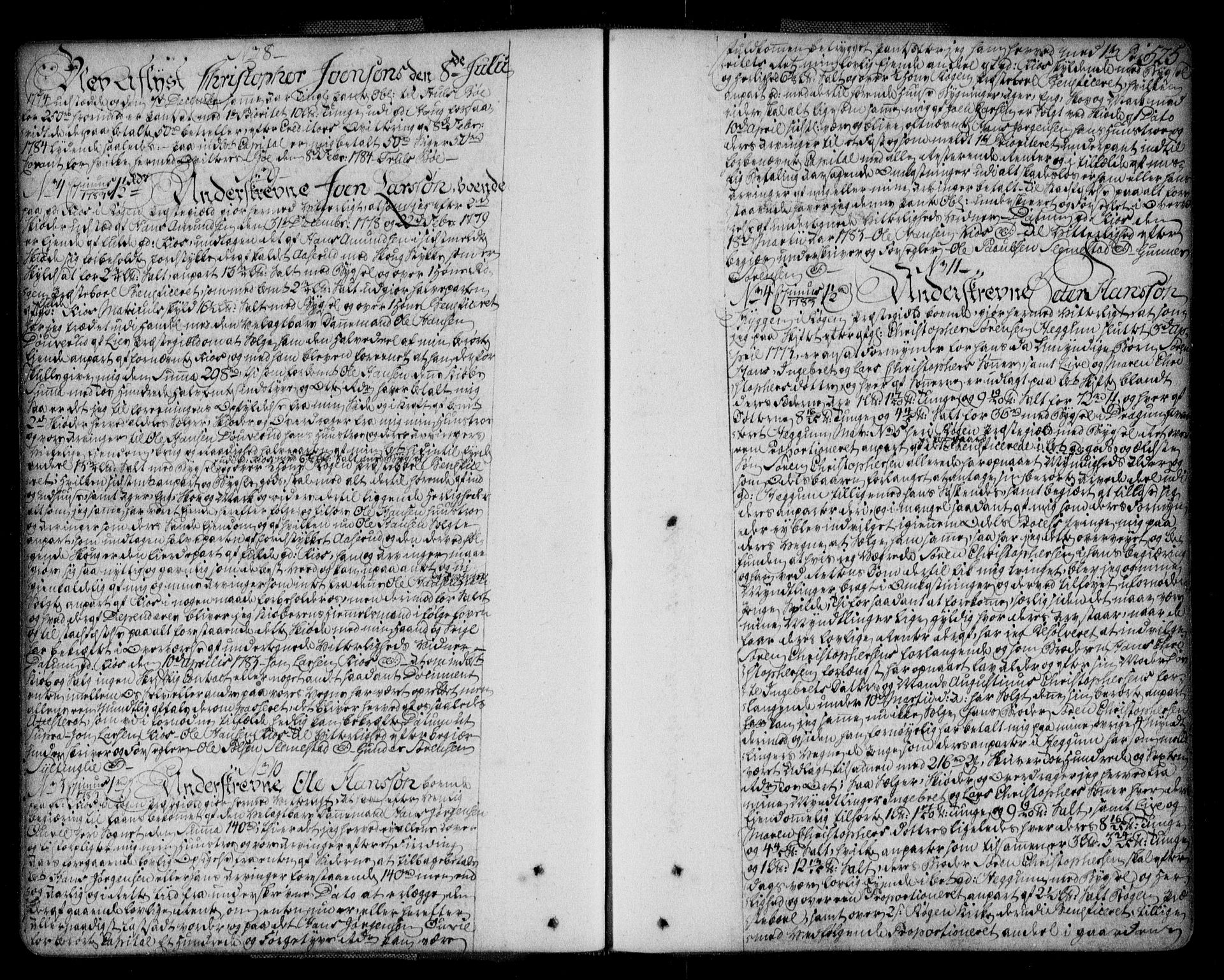 Lier, Røyken og Hurum sorenskriveri, SAKO/A-89/G/Ga/Gaa/L0004b: Pantebok nr. IVb, 1779-1788, s. 525