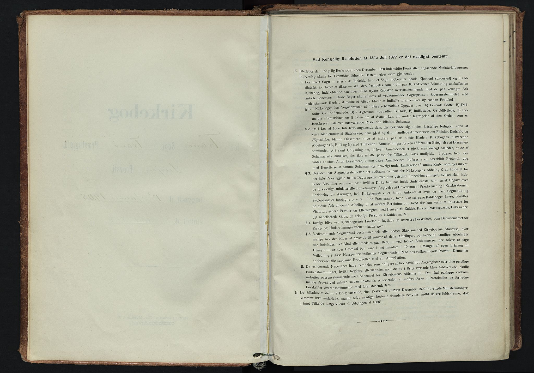 Tranøy sokneprestkontor, AV/SATØ-S-1313/I/Ia/Iaa/L0014kirke: Ministerialbok nr. 14, 1905-1919