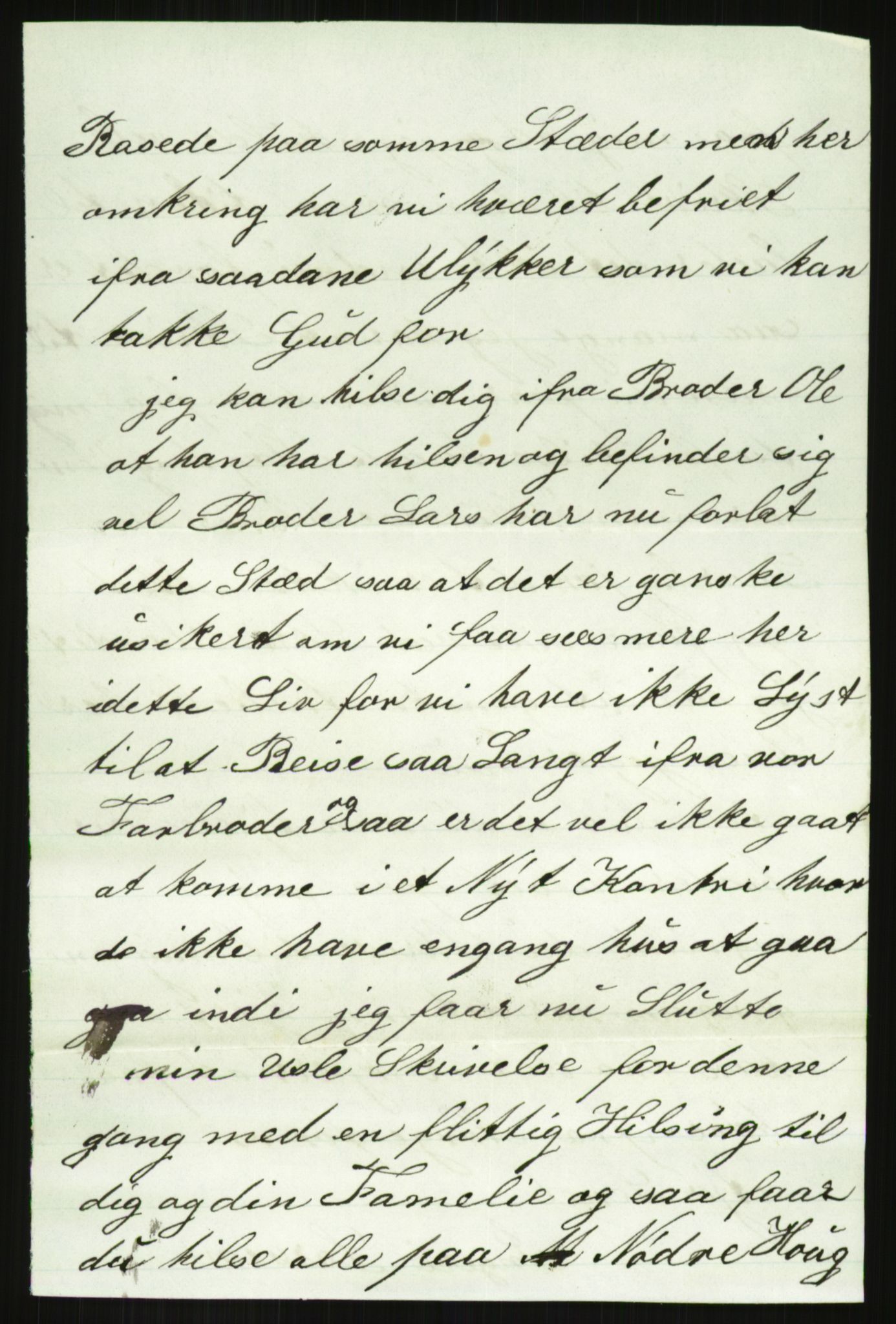 Samlinger til kildeutgivelse, Amerikabrevene, AV/RA-EA-4057/F/L0019: Innlån fra Buskerud: Fonnem - Kristoffersen, 1838-1914, s. 237