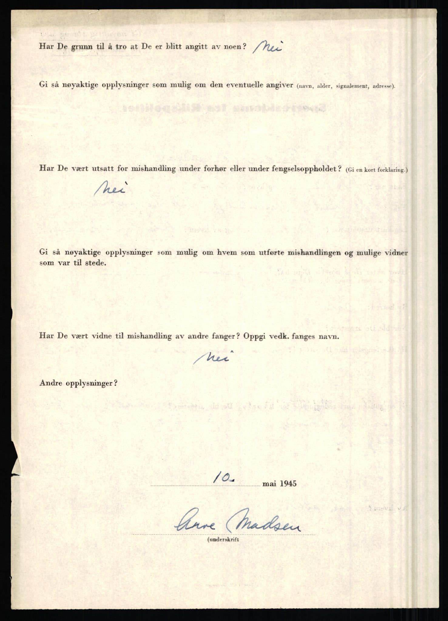 Rikspolitisjefen, AV/RA-S-1560/L/L0011: Lucassen, Oscar Fredrik - Moen, Olav, 1940-1945, s. 373