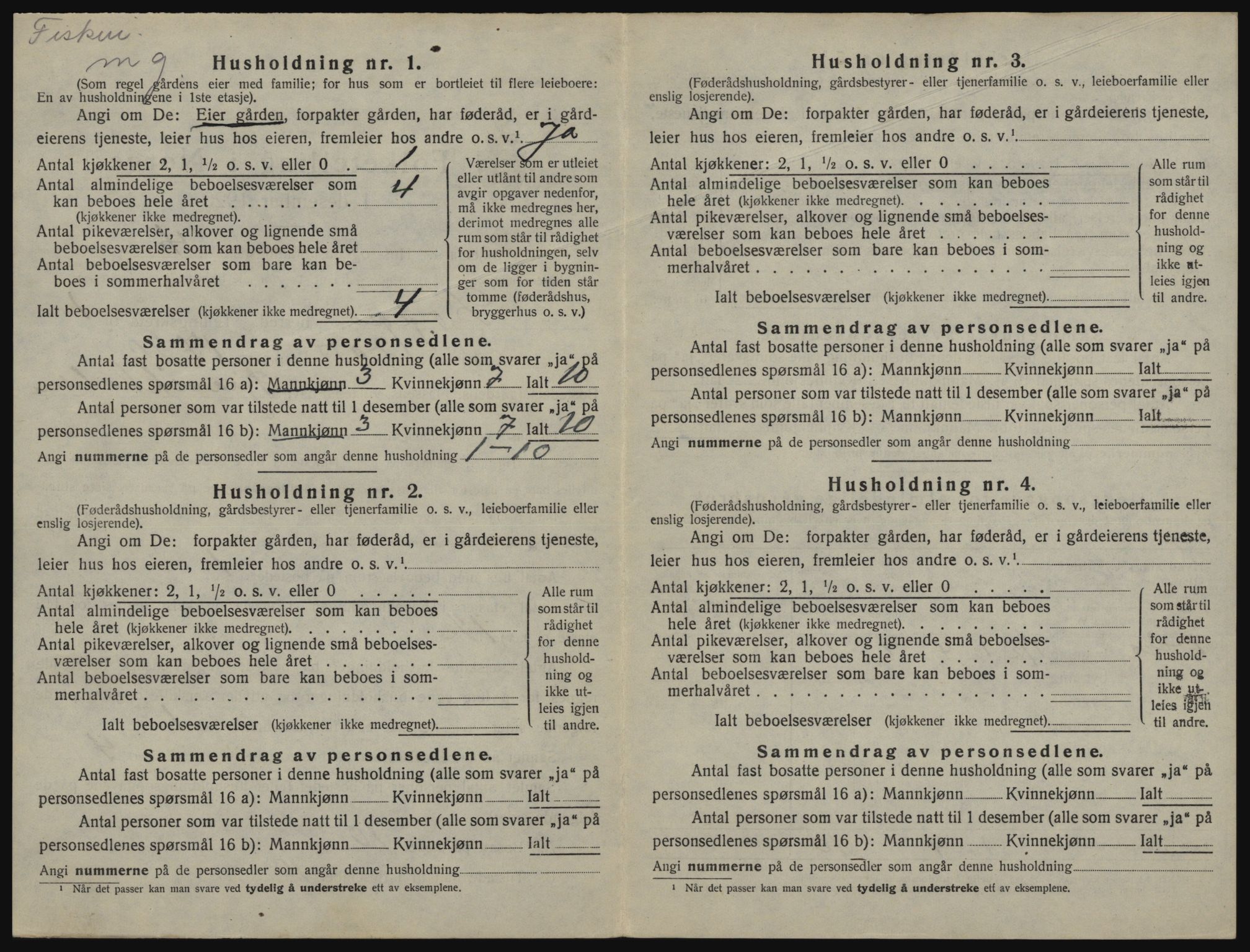 SATØ, Folketelling 1920 for 2014 Loppa herred, 1920, s. 41