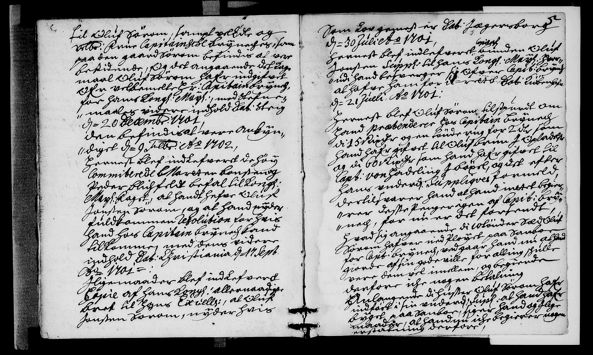Sorenskriverier i Gudbrandsdalen, AV/SAH-TING-036/G/Gb/Gba/L0030: Tingbok - Nord-Gudbrandsdal, 1702, s. 4b-5a