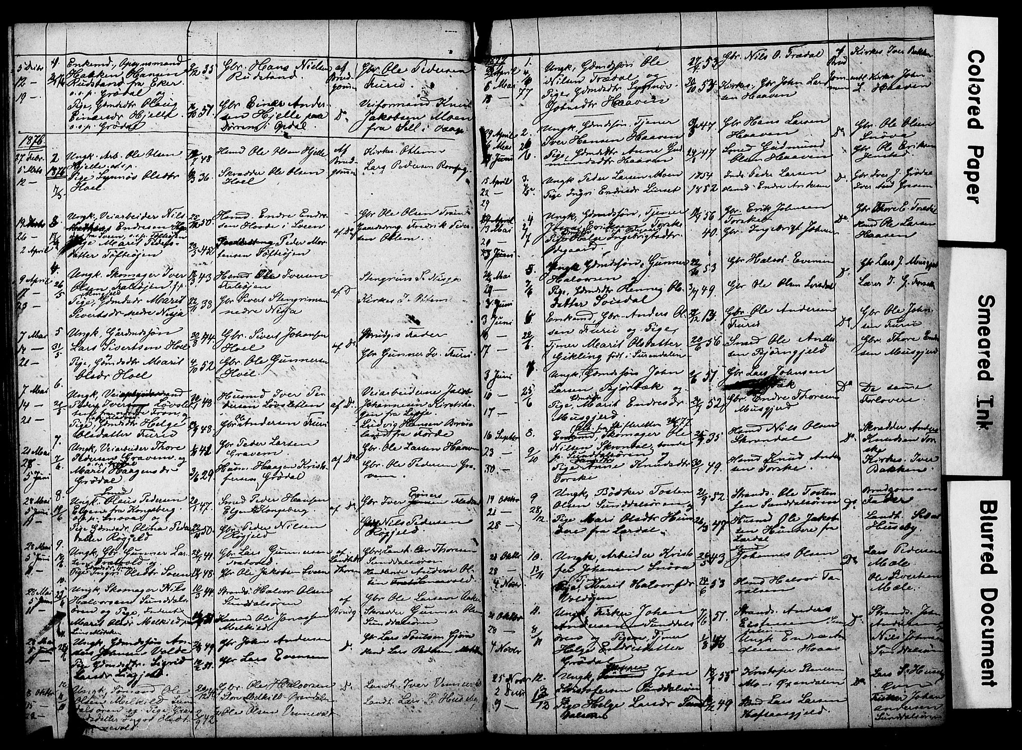 Ministerialprotokoller, klokkerbøker og fødselsregistre - Møre og Romsdal, AV/SAT-A-1454/590/L1014: Lysningsprotokoll nr. 590A06, 1844-1878