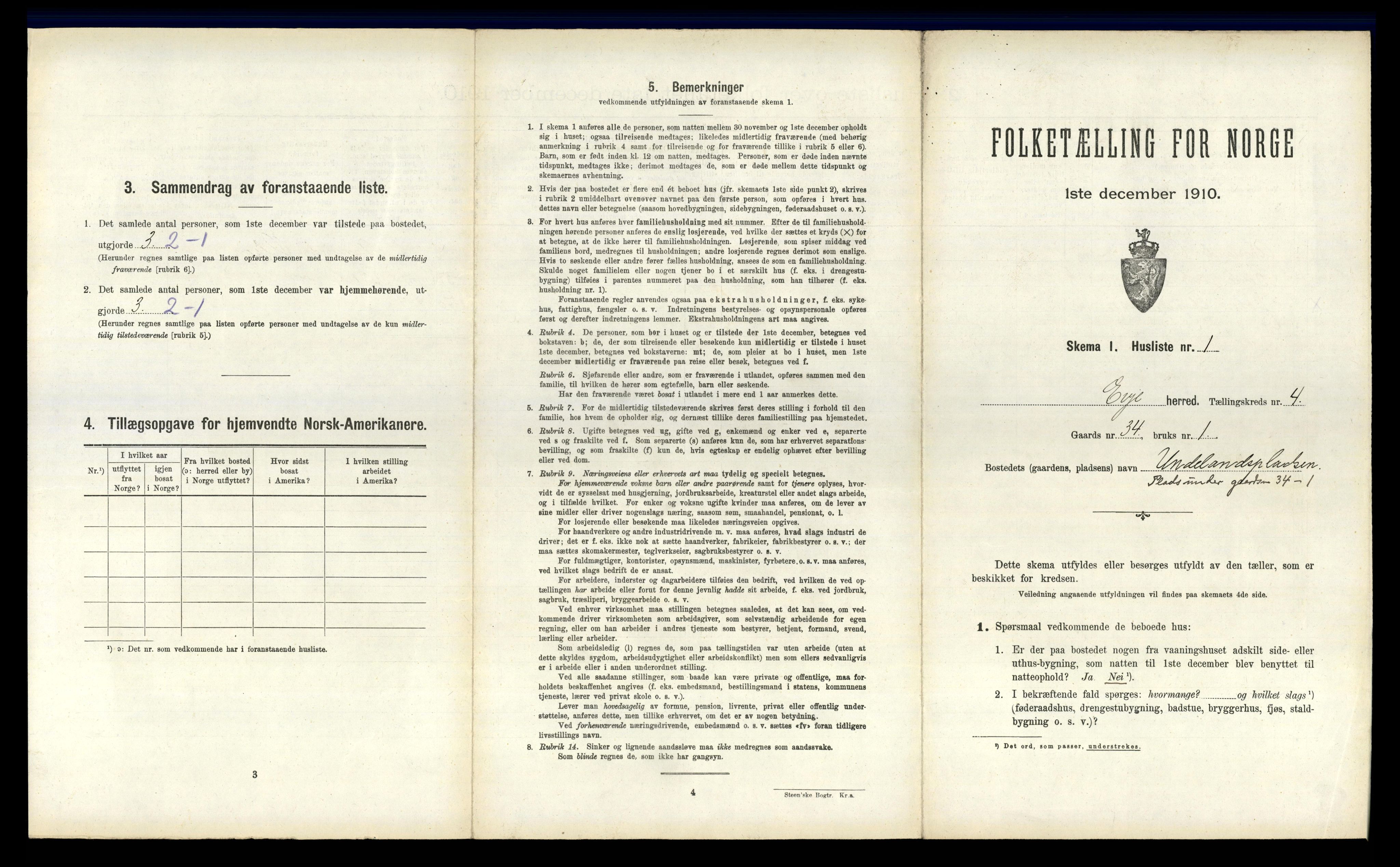 RA, Folketelling 1910 for 0937 Evje herred, 1910, s. 152