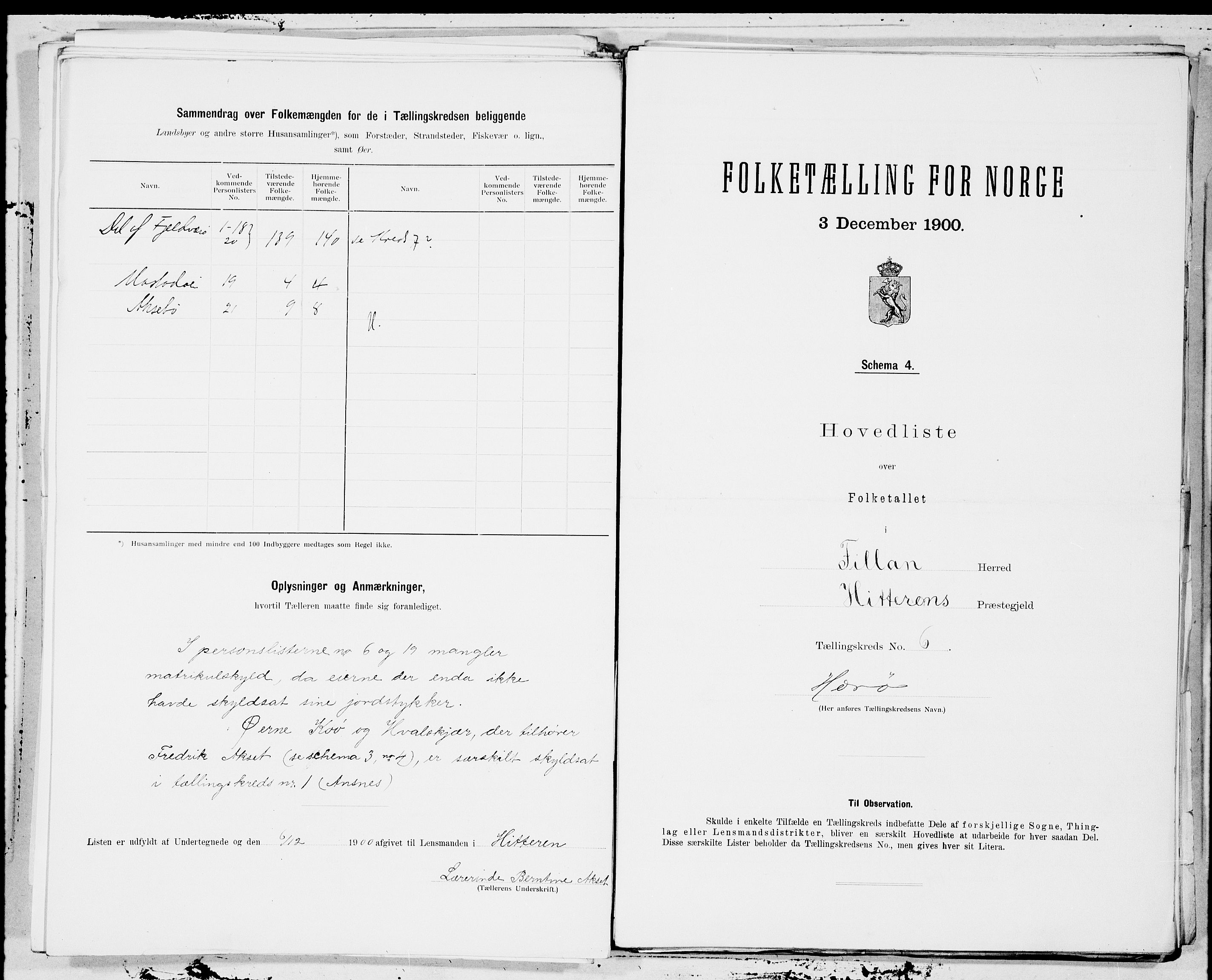 SAT, Folketelling 1900 for 1616 Fillan herred, 1900, s. 12