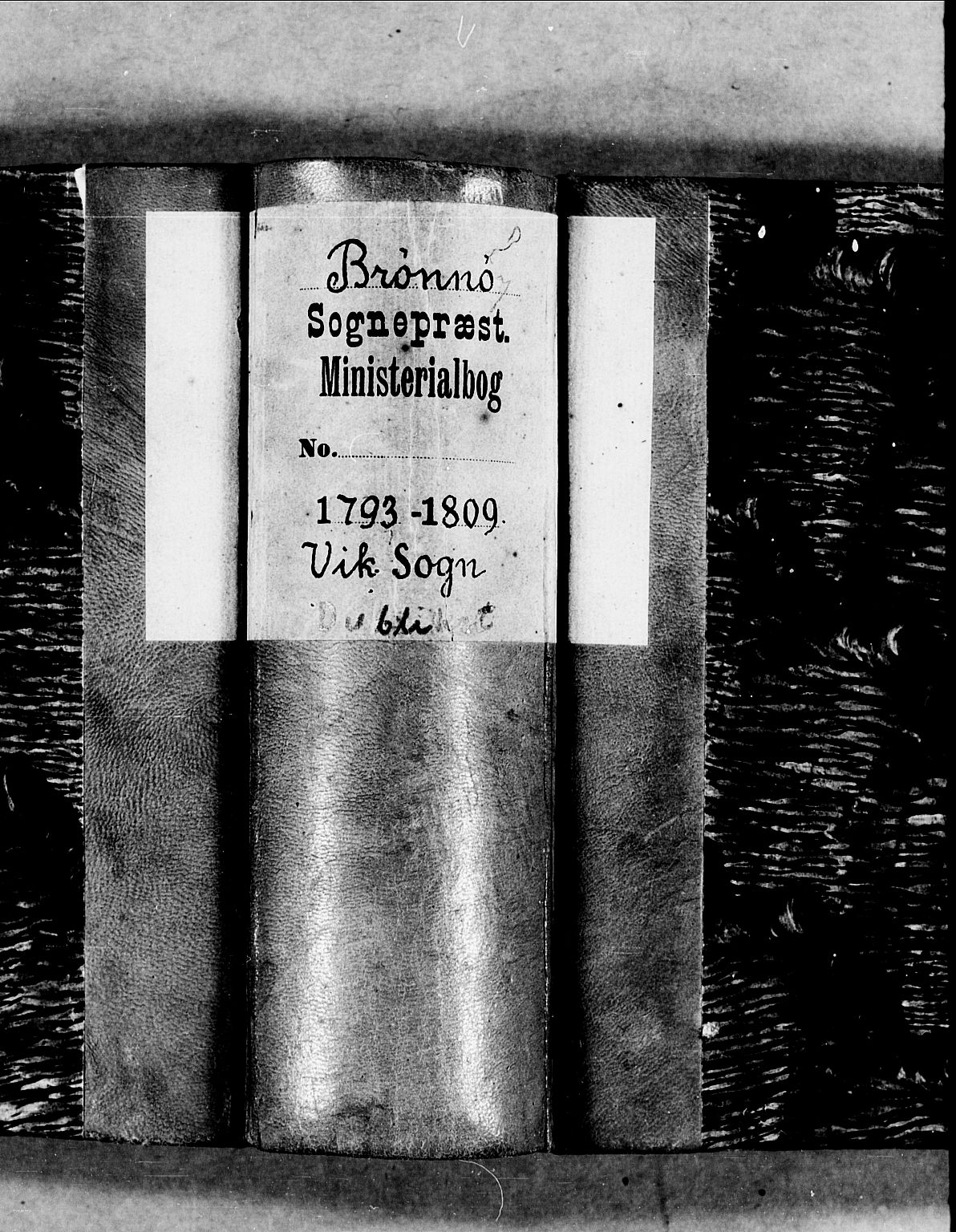 Ministerialprotokoller, klokkerbøker og fødselsregistre - Nordland, SAT/A-1459/812/L0184: Klokkerbok nr. 812C02, 1793-1809