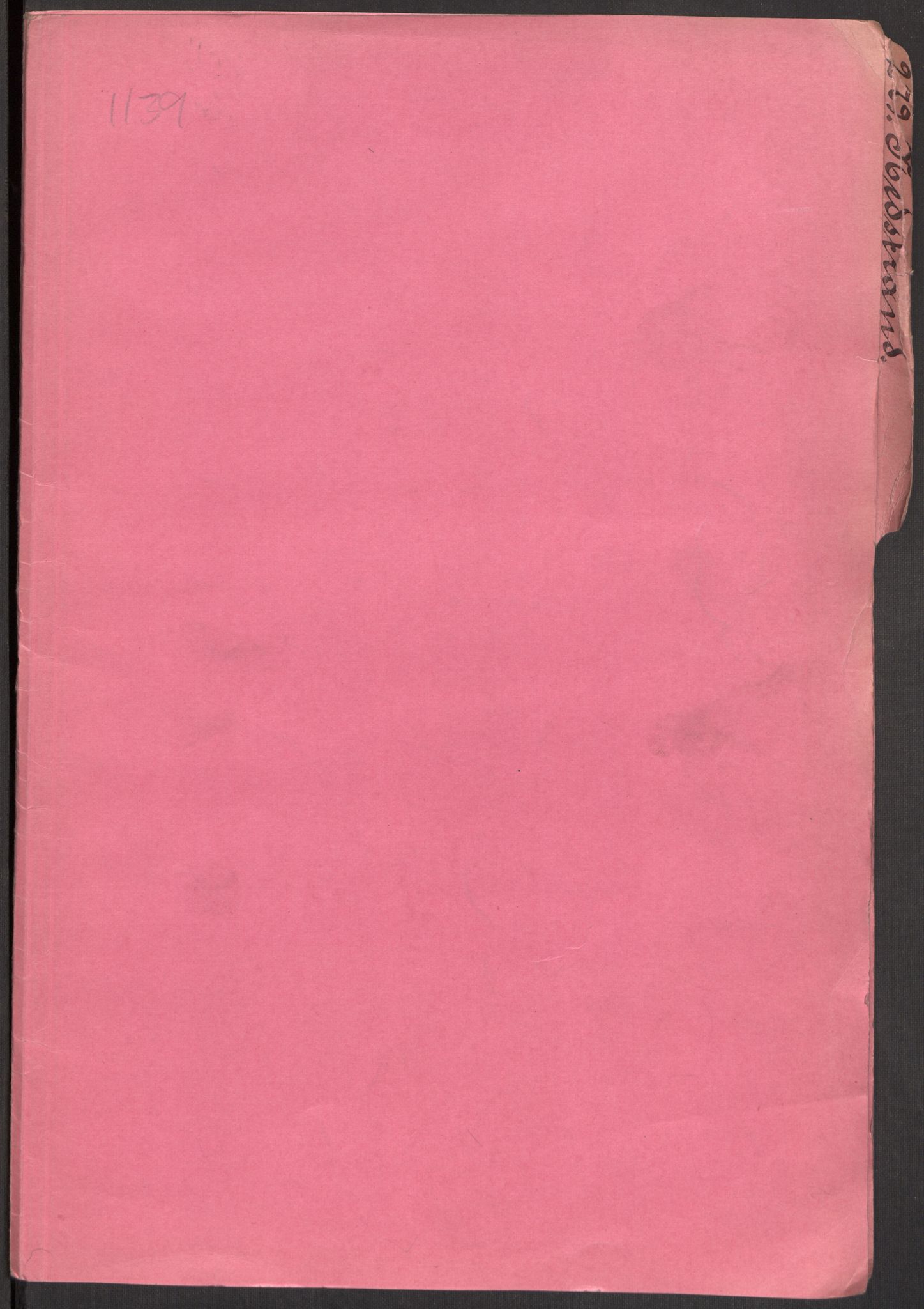 SAST, Folketelling 1920 for 1139 Nedstrand herred, 1920, s. 1