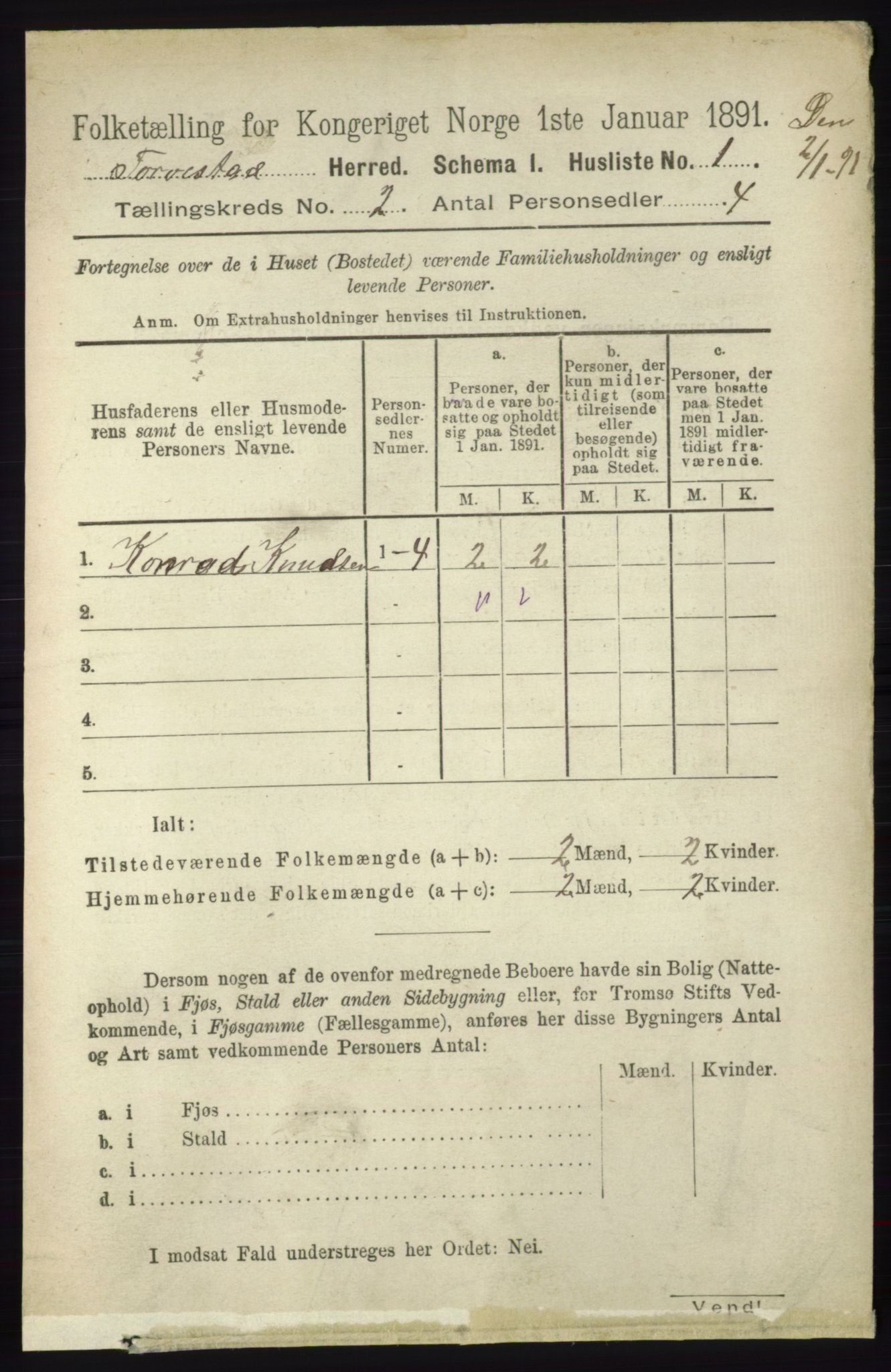 RA, Folketelling 1891 for 1152 Torvastad herred, 1891, s. 449