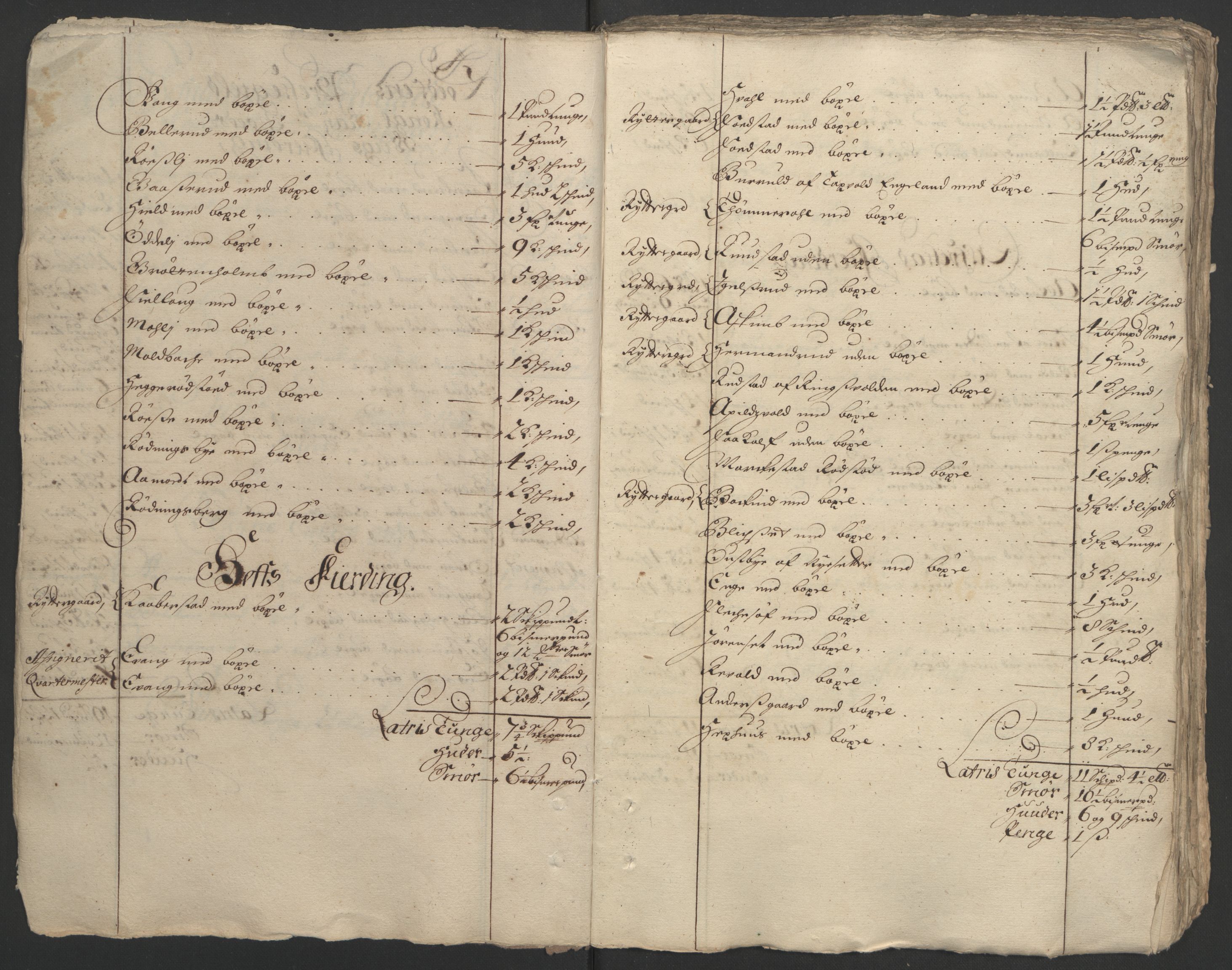 Rentekammeret inntil 1814, Reviderte regnskaper, Fogderegnskap, AV/RA-EA-4092/R18/L1290: Fogderegnskap Hadeland, Toten og Valdres, 1691, s. 71