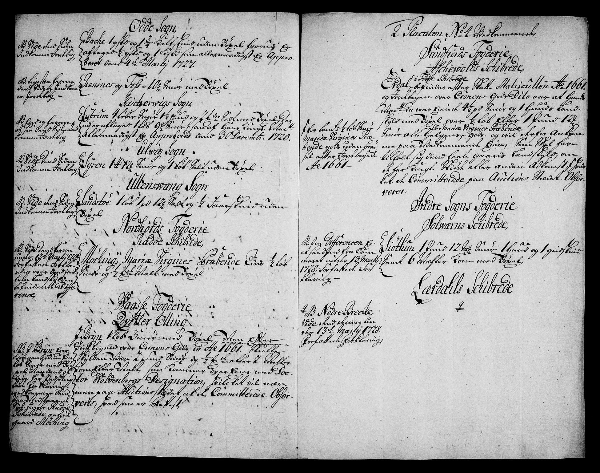 Rentekammeret inntil 1814, Realistisk ordnet avdeling, RA/EA-4070/On/L0005: [Jj 6]: Forskjellige dokumenter om Halsnøy klosters gods, 1697-1770, s. 520