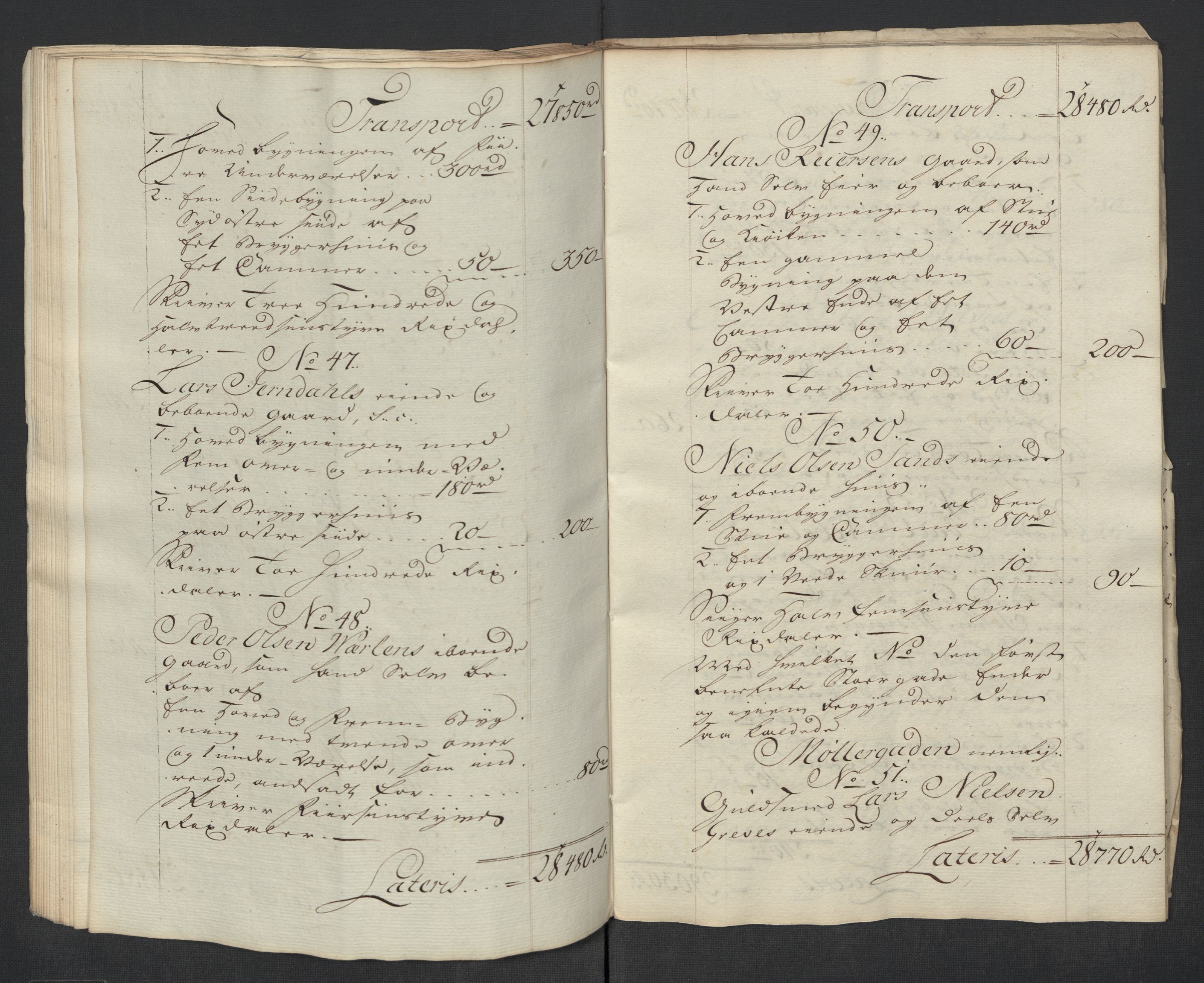Kommersekollegiet, Brannforsikringskontoret 1767-1814, AV/RA-EA-5458/F/Fa/L0040/0001: Moss / Branntakstprotokoll, 1765, s. 18