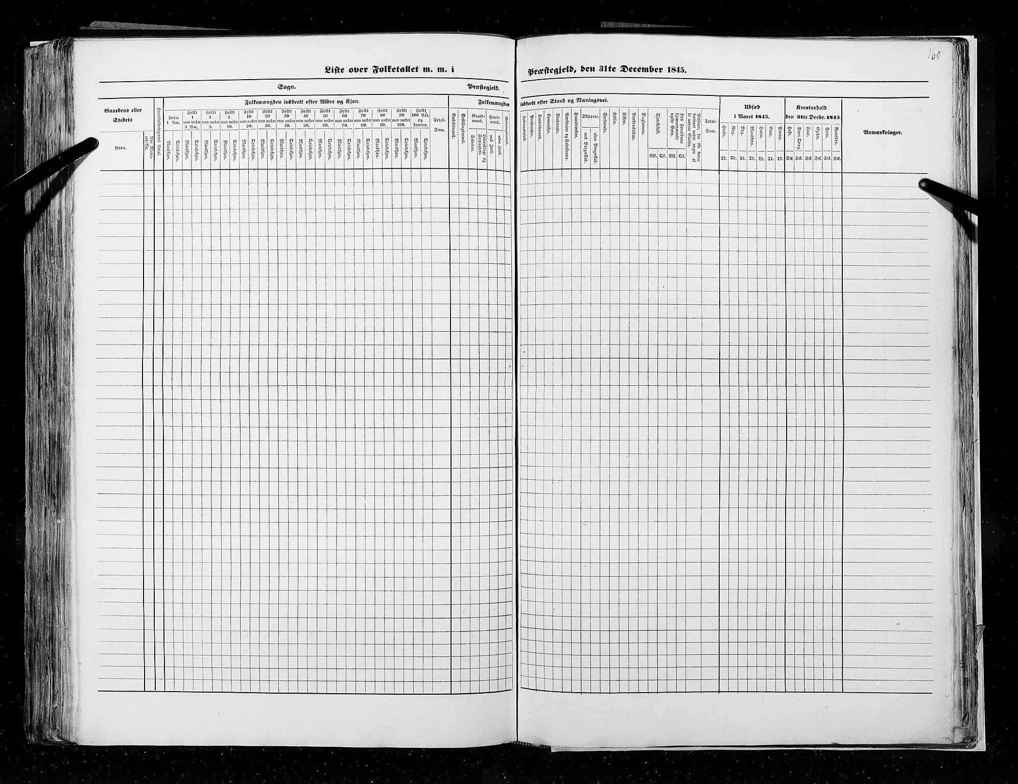 RA, Folketellingen 1845, bind 9A: Nordre Trondhjems amt, 1845, s. 160