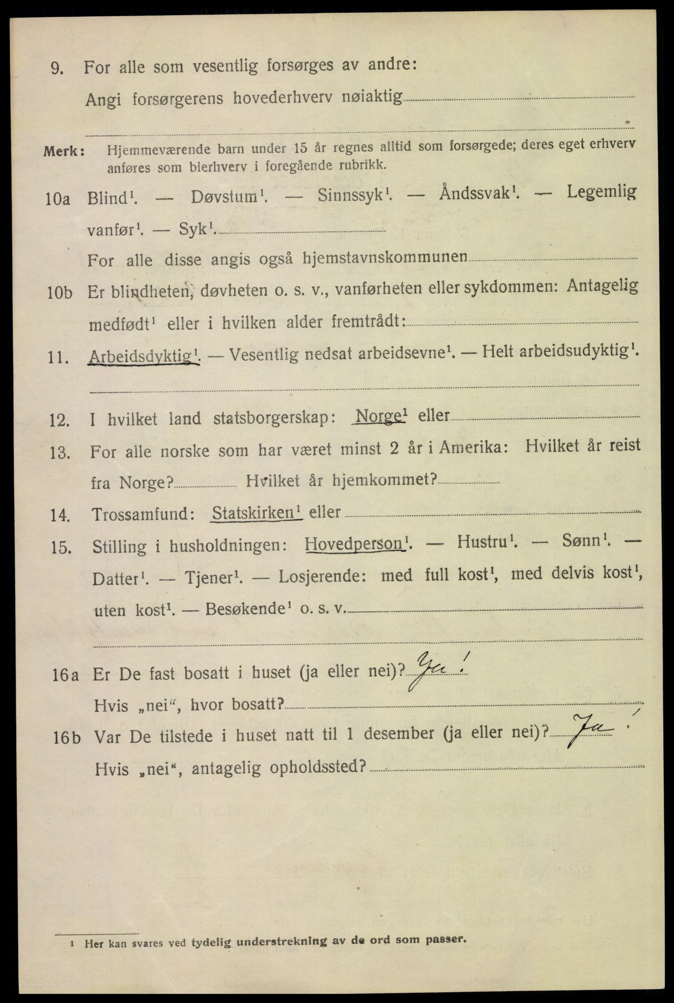 SAH, Folketelling 1920 for 0501 Lillehammer kjøpstad, 1920, s. 5805