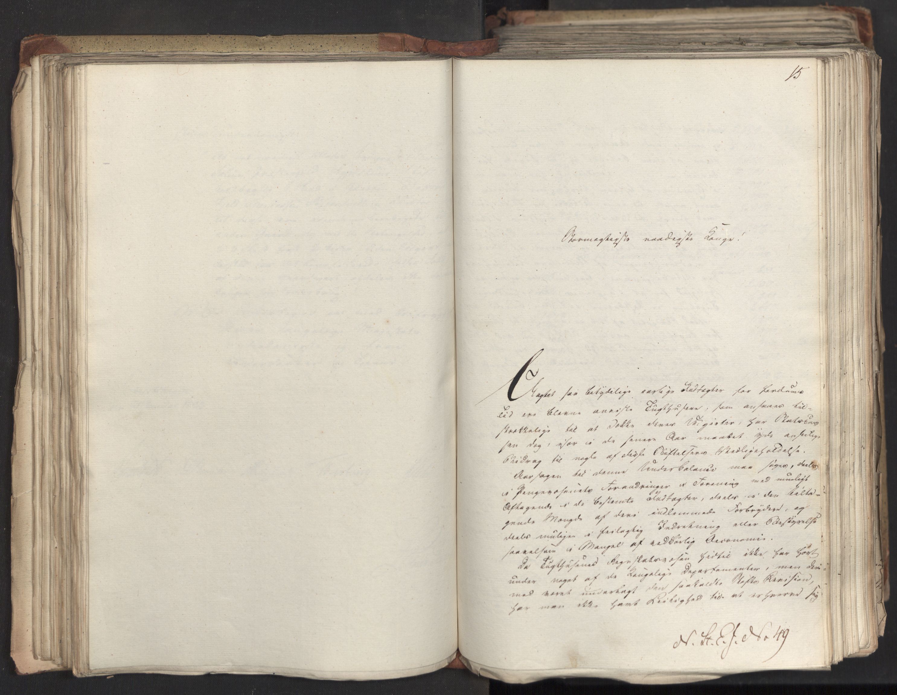 Statsrådsavdelingen i Stockholm, AV/RA-S-1003/D/Da/L0033: Regjeringsinnstillinger nr. 1-274, 1823, s. 133