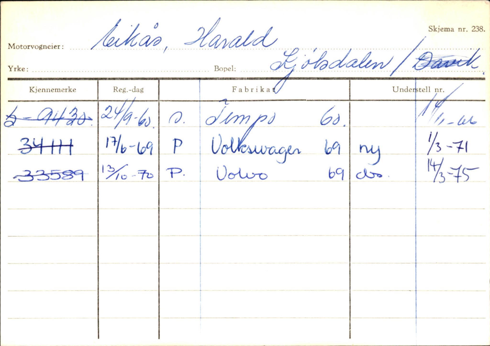 Statens vegvesen, Sogn og Fjordane vegkontor, SAB/A-5301/4/F/L0129: Eigarregistrer Eid A-S, 1945-1975, s. 397