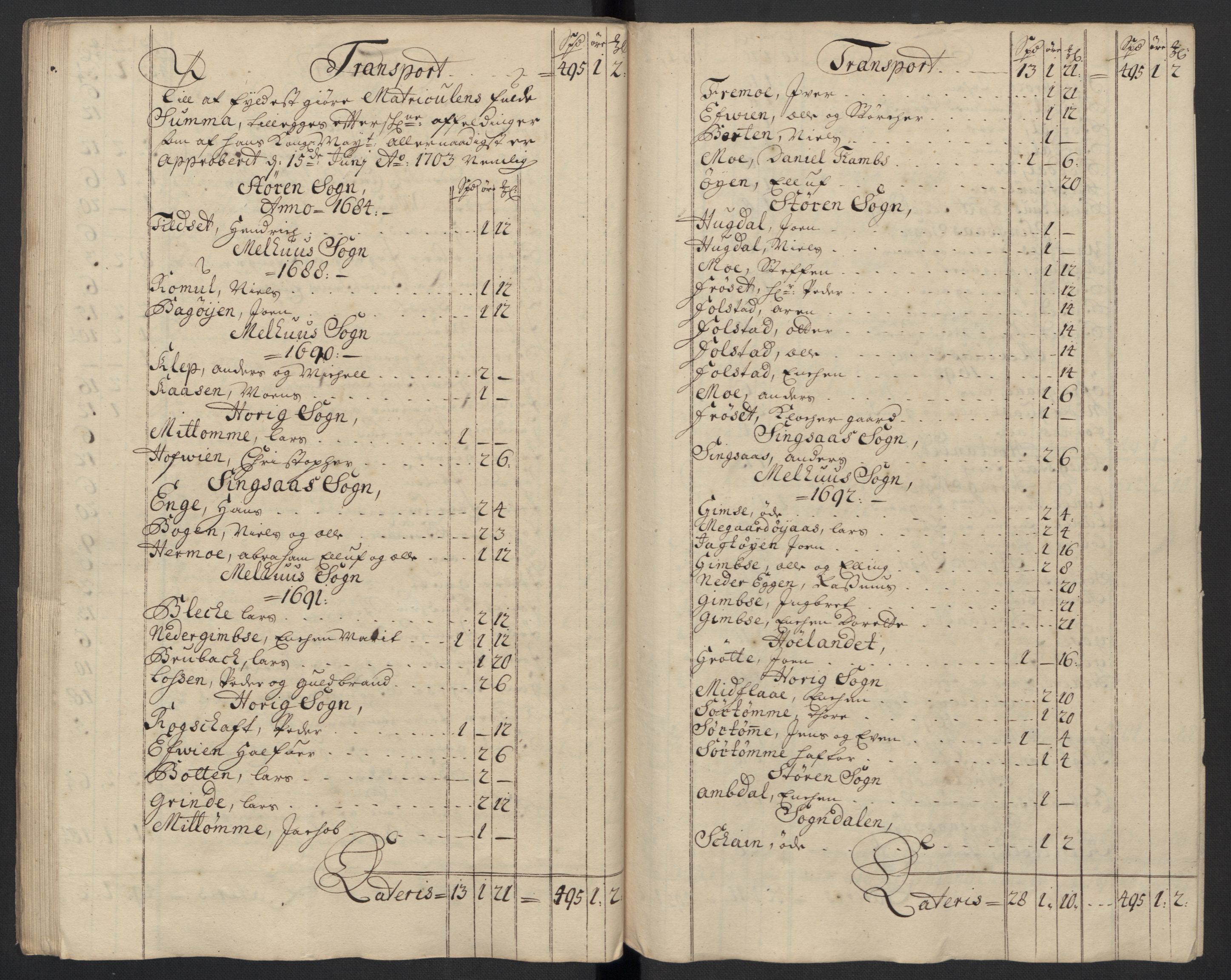 Rentekammeret inntil 1814, Reviderte regnskaper, Fogderegnskap, RA/EA-4092/R60/L3958: Fogderegnskap Orkdal og Gauldal, 1708, s. 152