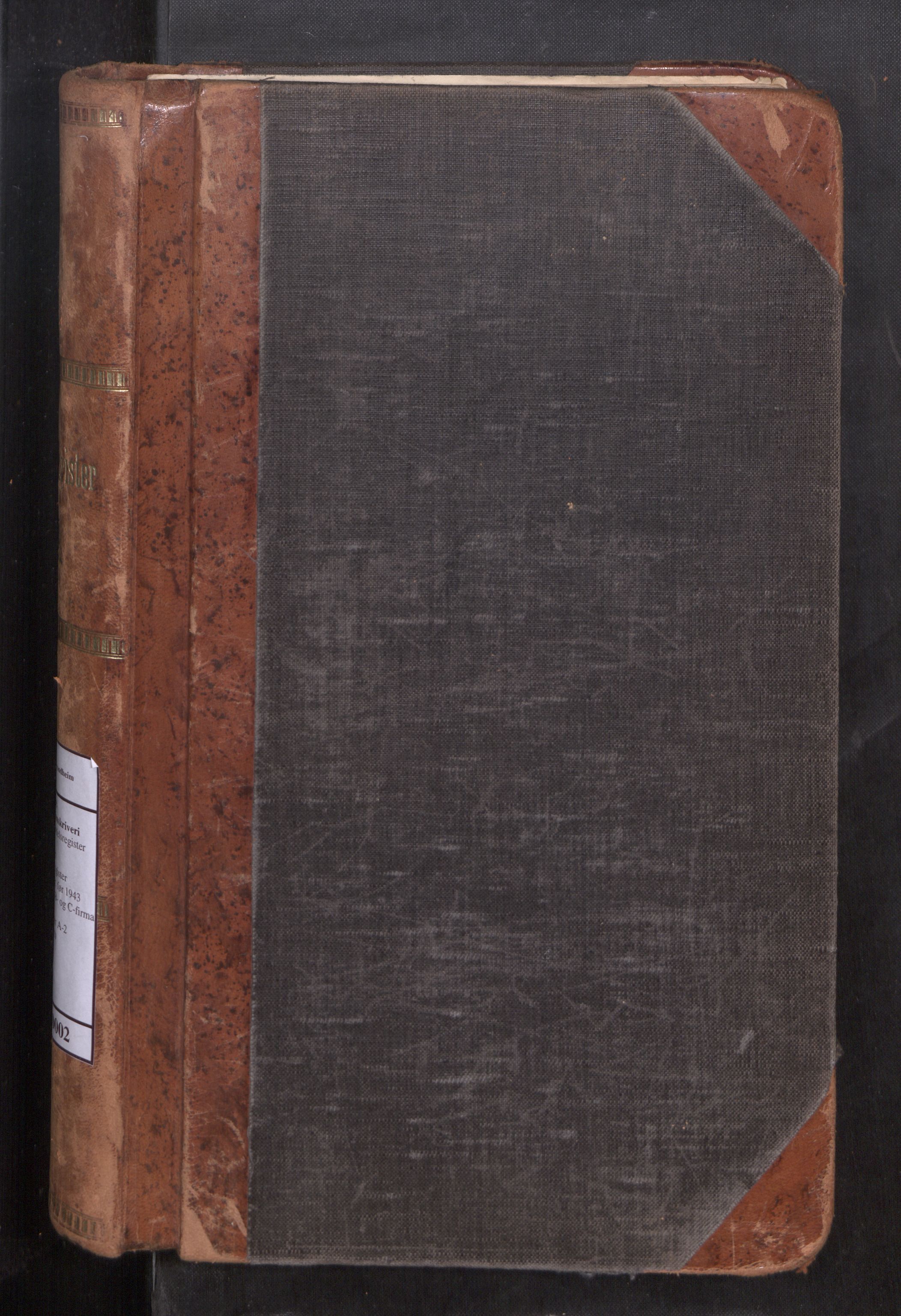 Nordmøre sorenskriveri, SAT/A-4132/3/J/Ja/Jaa/L0002: Firmaregister A-2, 1902-1929, s. 1