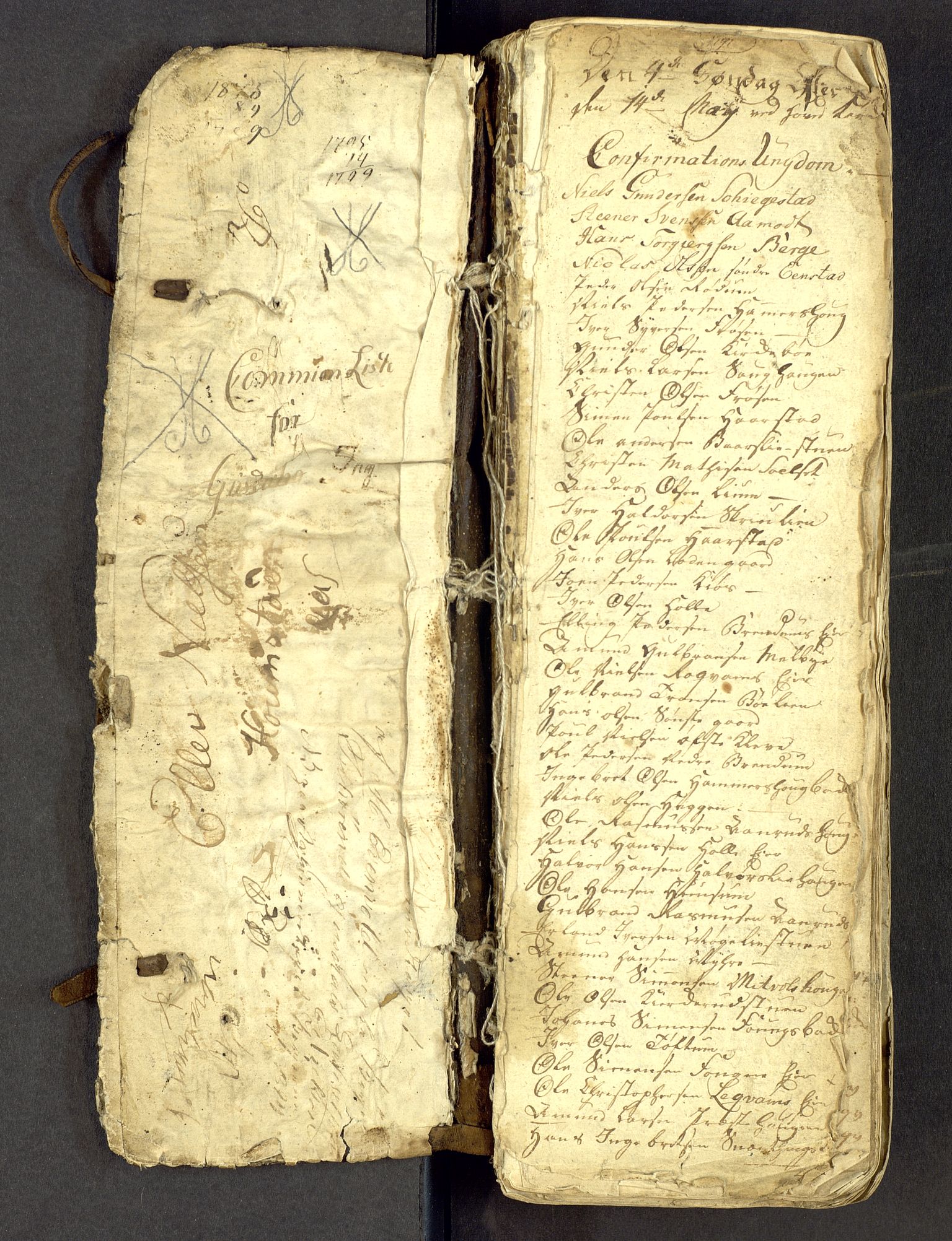 Gausdal prestekontor, AV/SAH-PREST-090/H/Ha: Kladd til kirkebok nr. -, 1794-1811