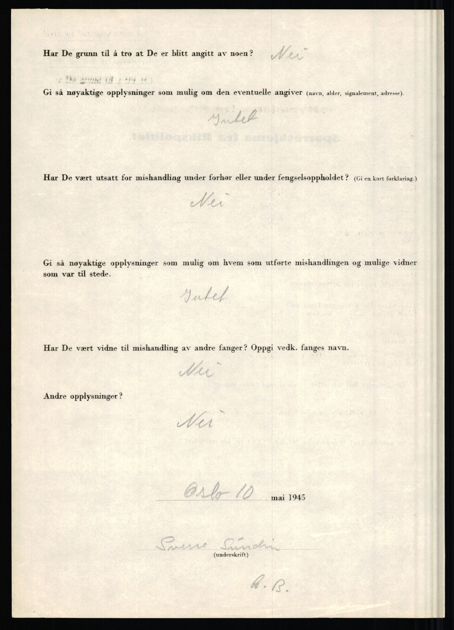 Rikspolitisjefen, AV/RA-S-1560/L/L0016: Sti, Lauritz - Tettum, Karl August, 1940-1945, s. 366