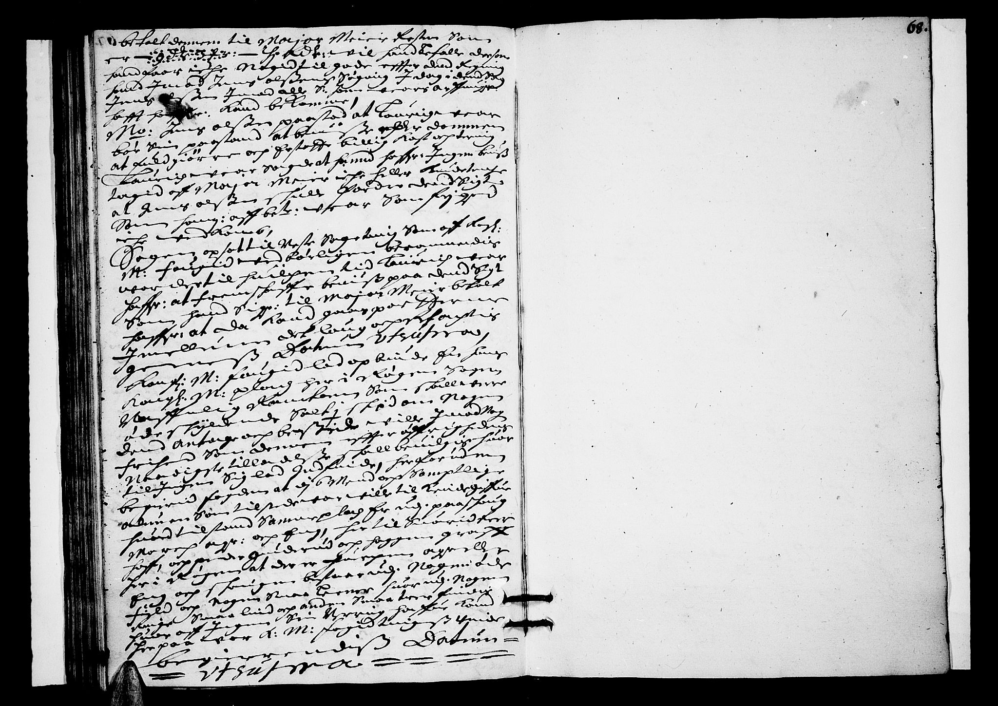 Lier, Røyken og Hurum sorenskriveri, AV/SAKO-A-89/F/Fa/L0027: Tingbok, 1686, s. 68