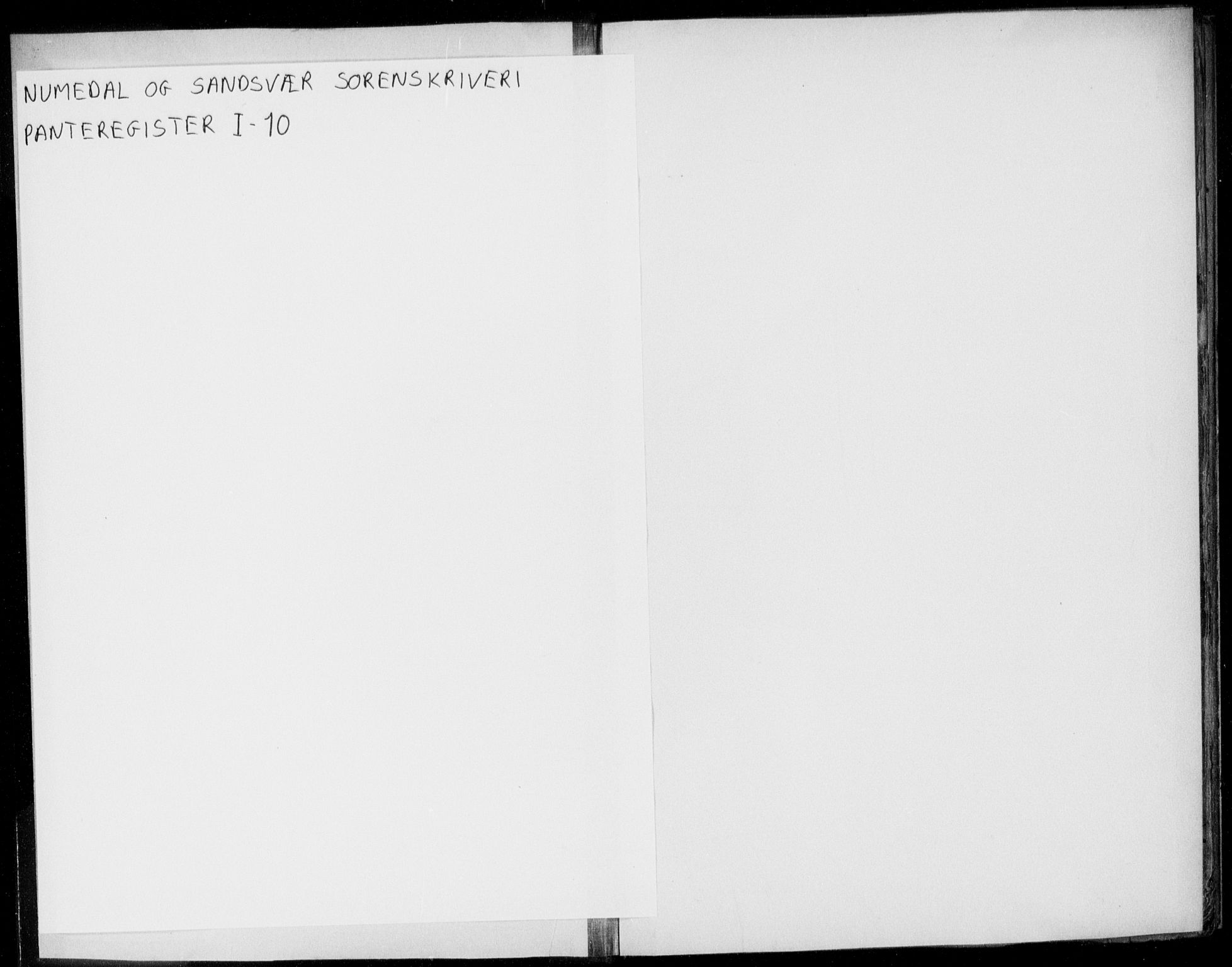 Numedal og Sandsvær sorenskriveri, AV/SAKO-A-128/G/Gb/Gba/L0010: Panteregister nr. I 10, 1826-1832