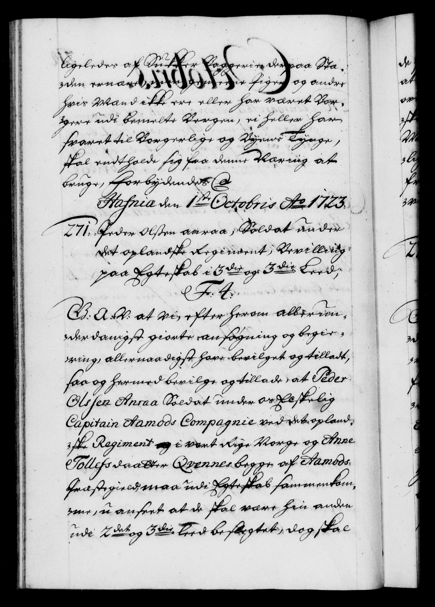 Danske Kanselli 1572-1799, RA/EA-3023/F/Fc/Fca/Fcaa/L0024: Norske registre, 1723-1725, s. 214b