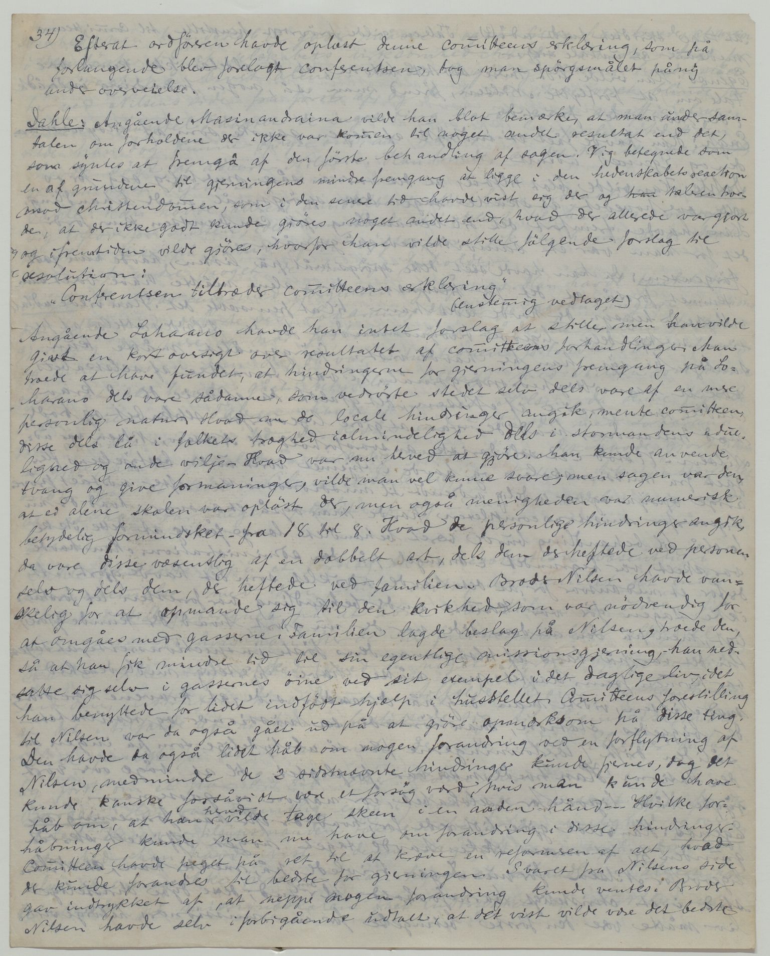 Det Norske Misjonsselskap - hovedadministrasjonen, VID/MA-A-1045/D/Da/Daa/L0035/0009: Konferansereferat og årsberetninger / Konferansereferat fra Madagaskar Innland., 1880