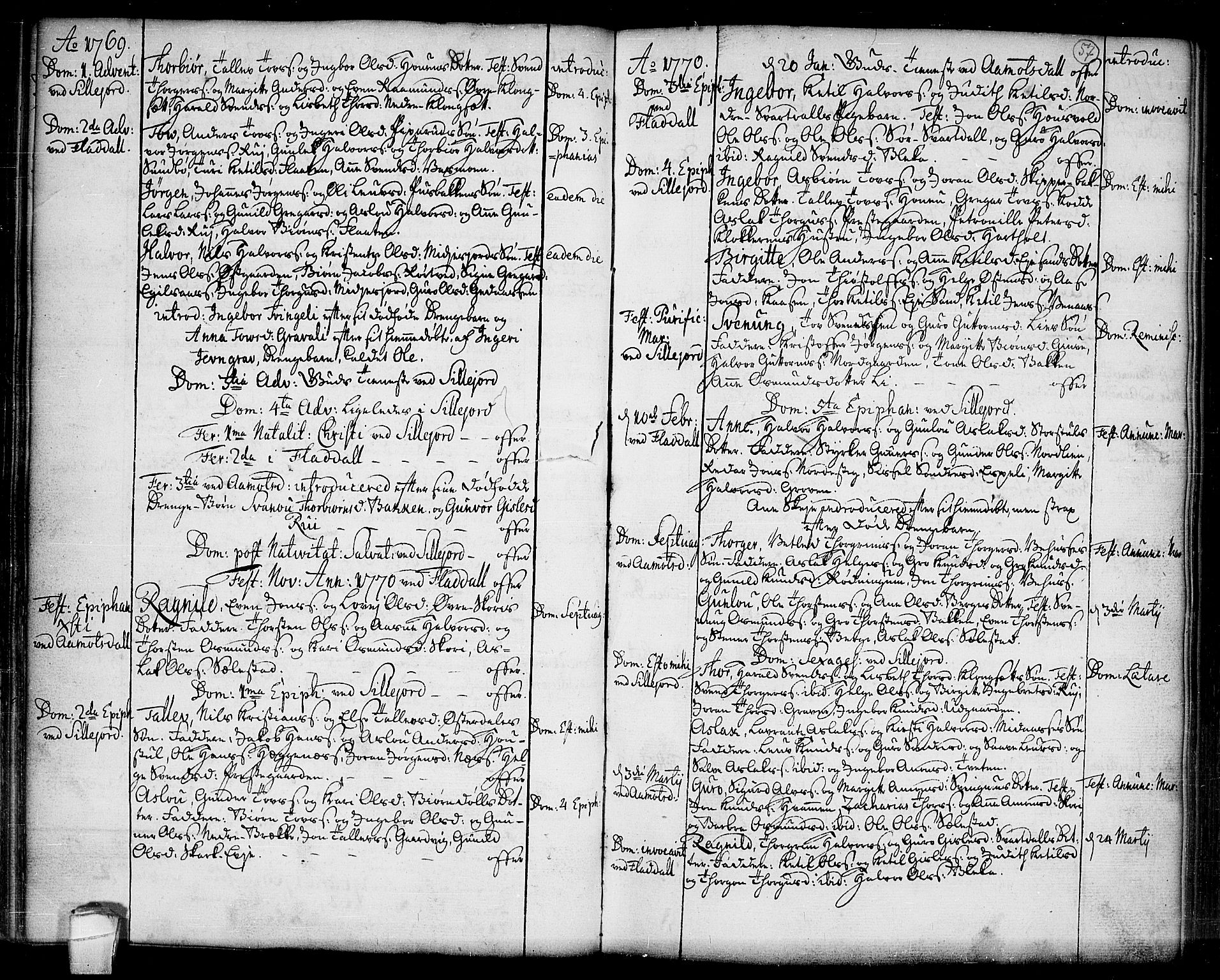 Seljord kirkebøker, AV/SAKO-A-20/F/Fa/L0007: Ministerialbok nr. I 7, 1755-1800, s. 57