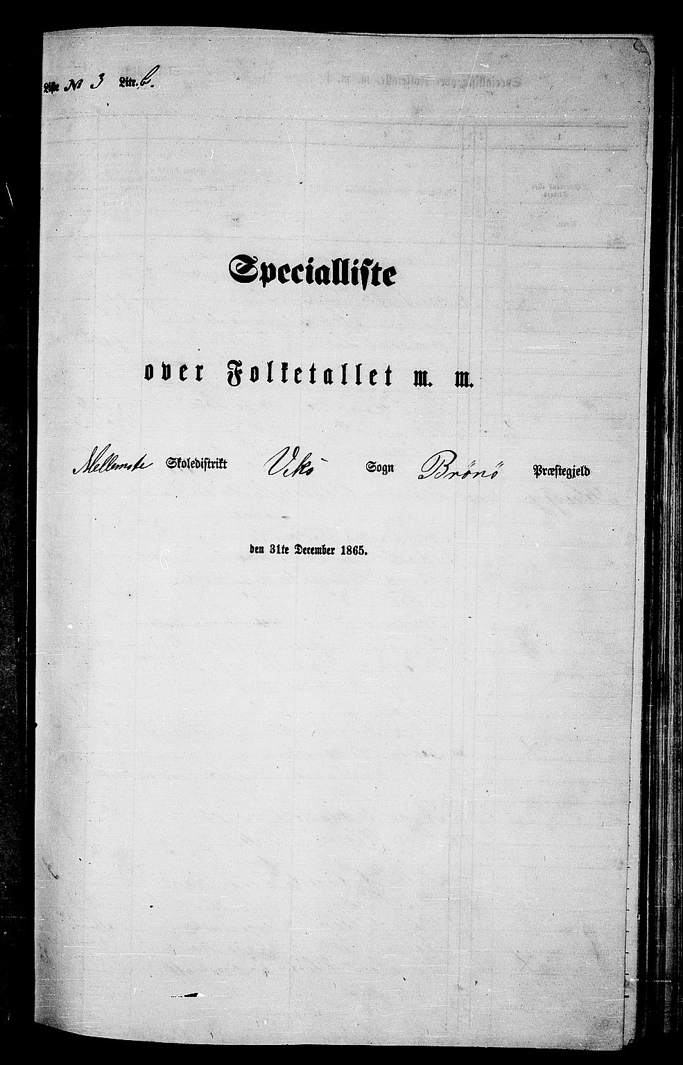 RA, Folketelling 1865 for 1814P Brønnøy prestegjeld, 1865, s. 68