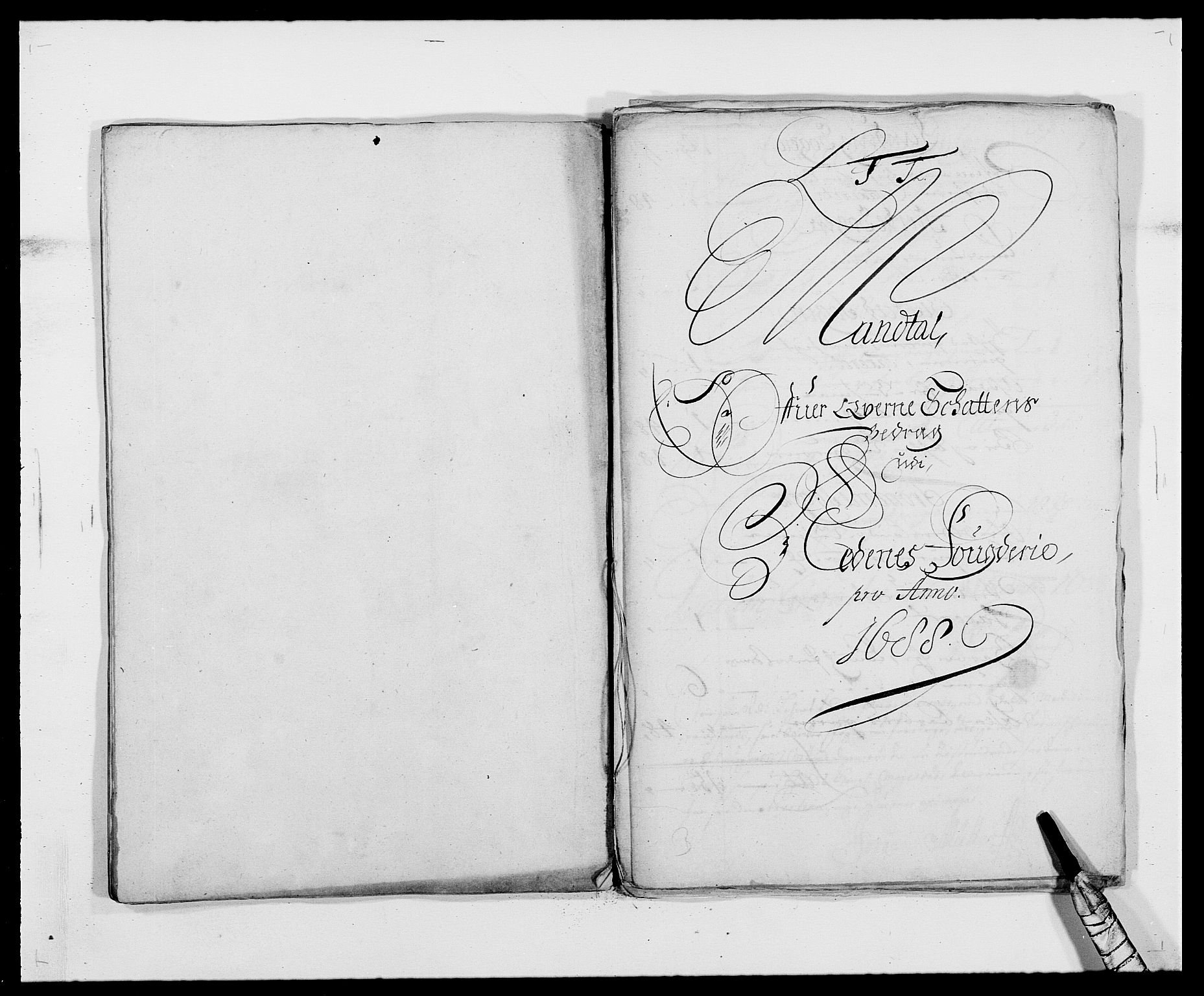 Rentekammeret inntil 1814, Reviderte regnskaper, Fogderegnskap, AV/RA-EA-4092/R39/L2309: Fogderegnskap Nedenes, 1684-1689, s. 225