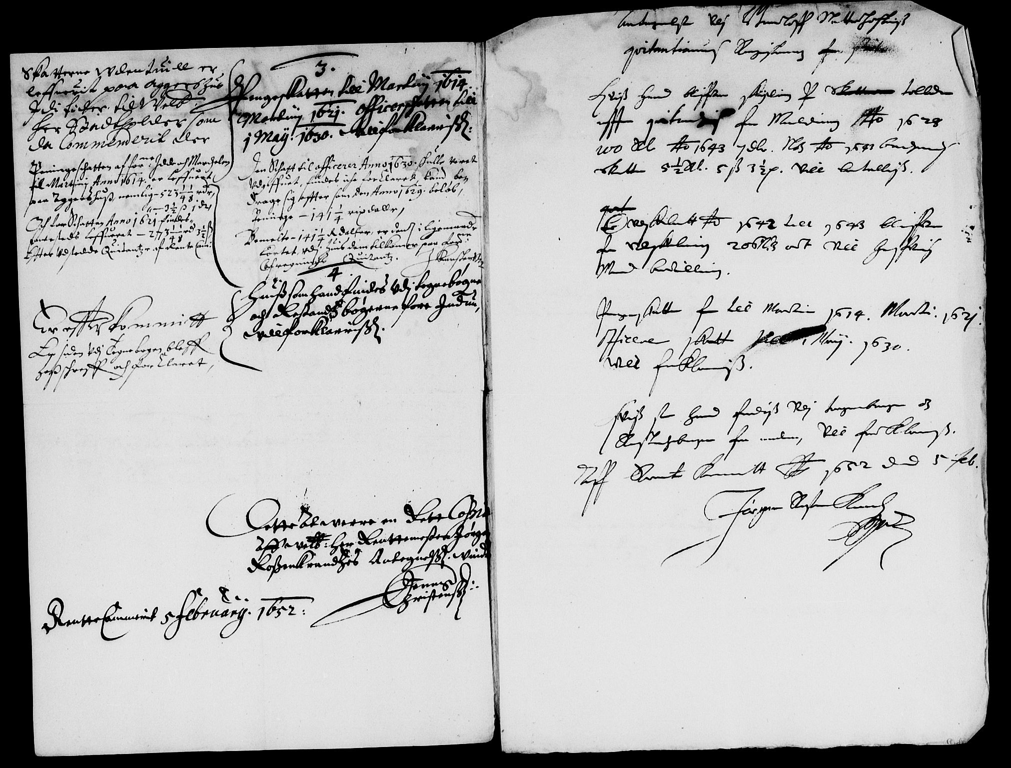 Rentekammeret inntil 1814, Reviderte regnskaper, Lensregnskaper, AV/RA-EA-5023/R/Rb/Rbb/L0004: Idd og Marker len, 1642-1644