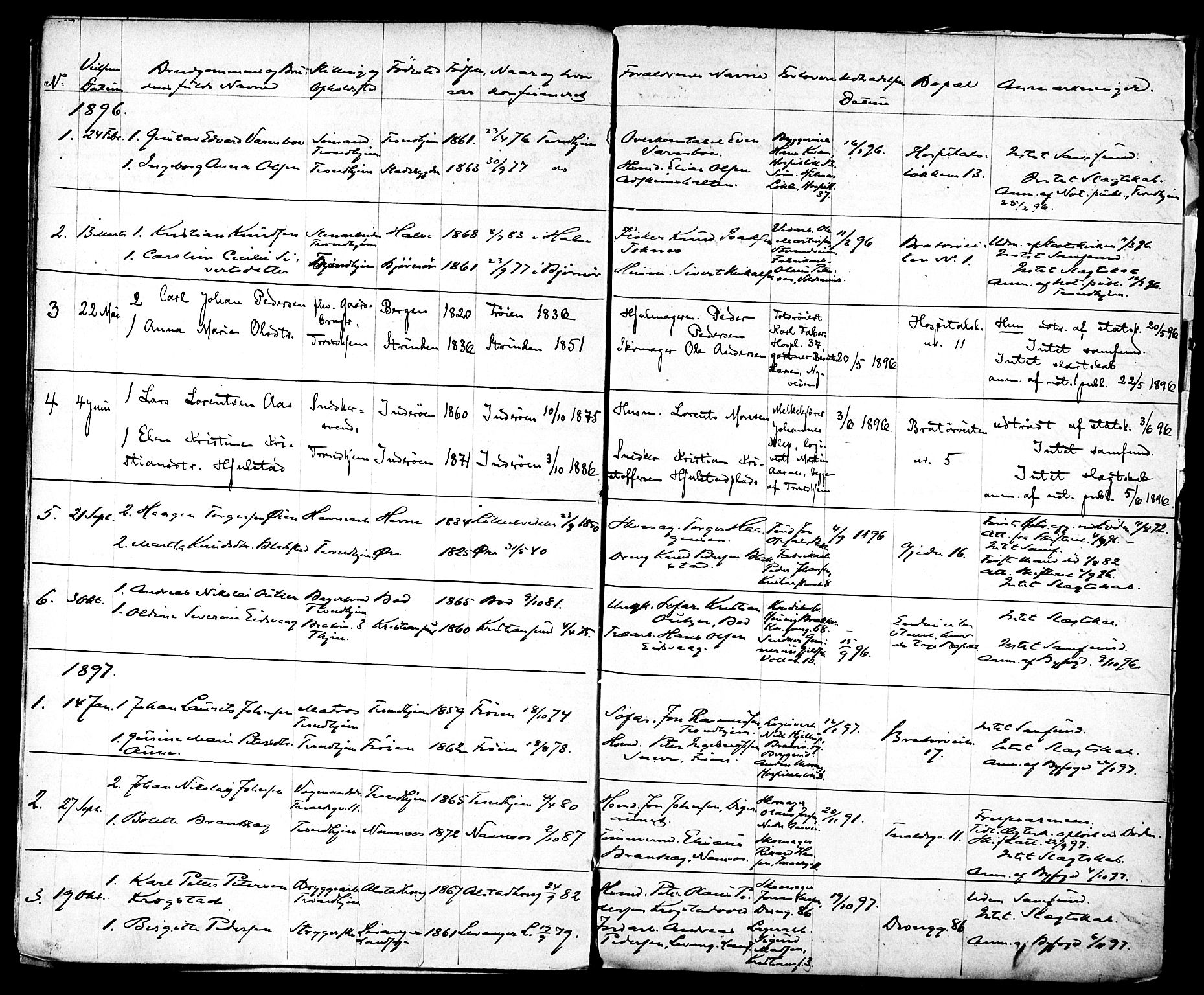 Ministerialprotokoller, klokkerbøker og fødselsregistre - Sør-Trøndelag, AV/SAT-A-1456/602/L0117: Ministerialbok nr. 602A15, 1880-1917