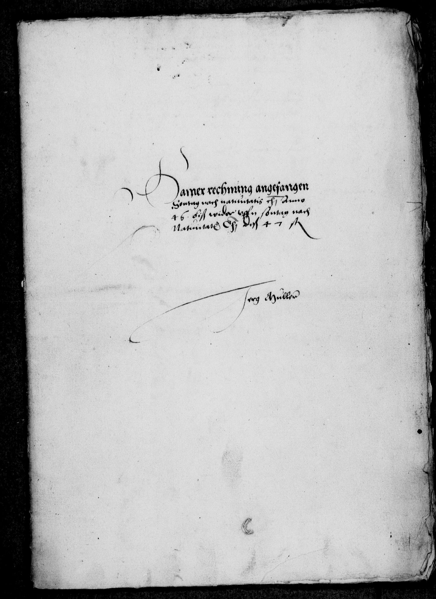 Tyske Kansellis innenrikske avdeling, RA/EA-5864/E/L0001/0002: 1-2: / 2  Bergverkssaker, 1513-1696, s. 42