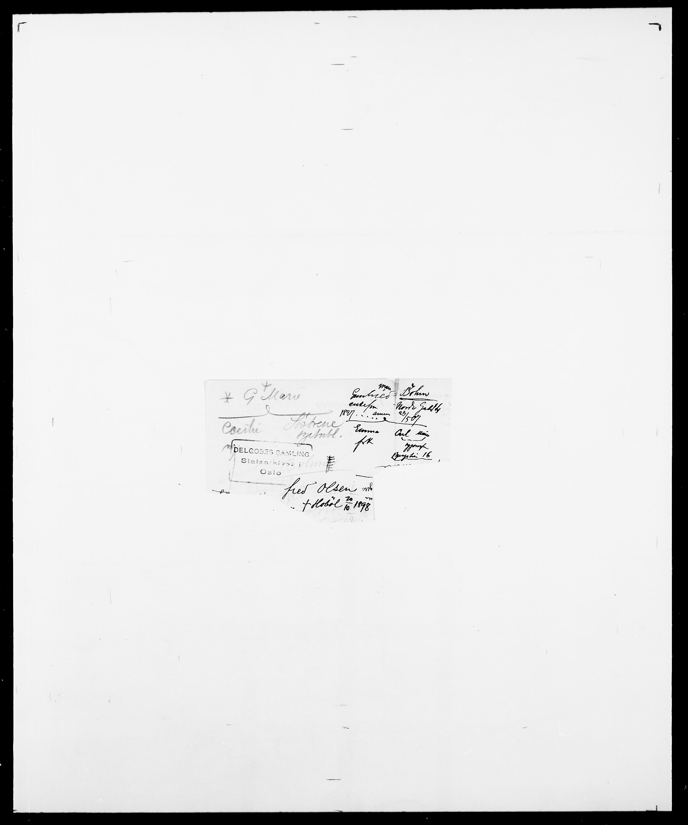 Delgobe, Charles Antoine - samling, SAO/PAO-0038/D/Da/L0007: Buaas - Caphengst, s. 721