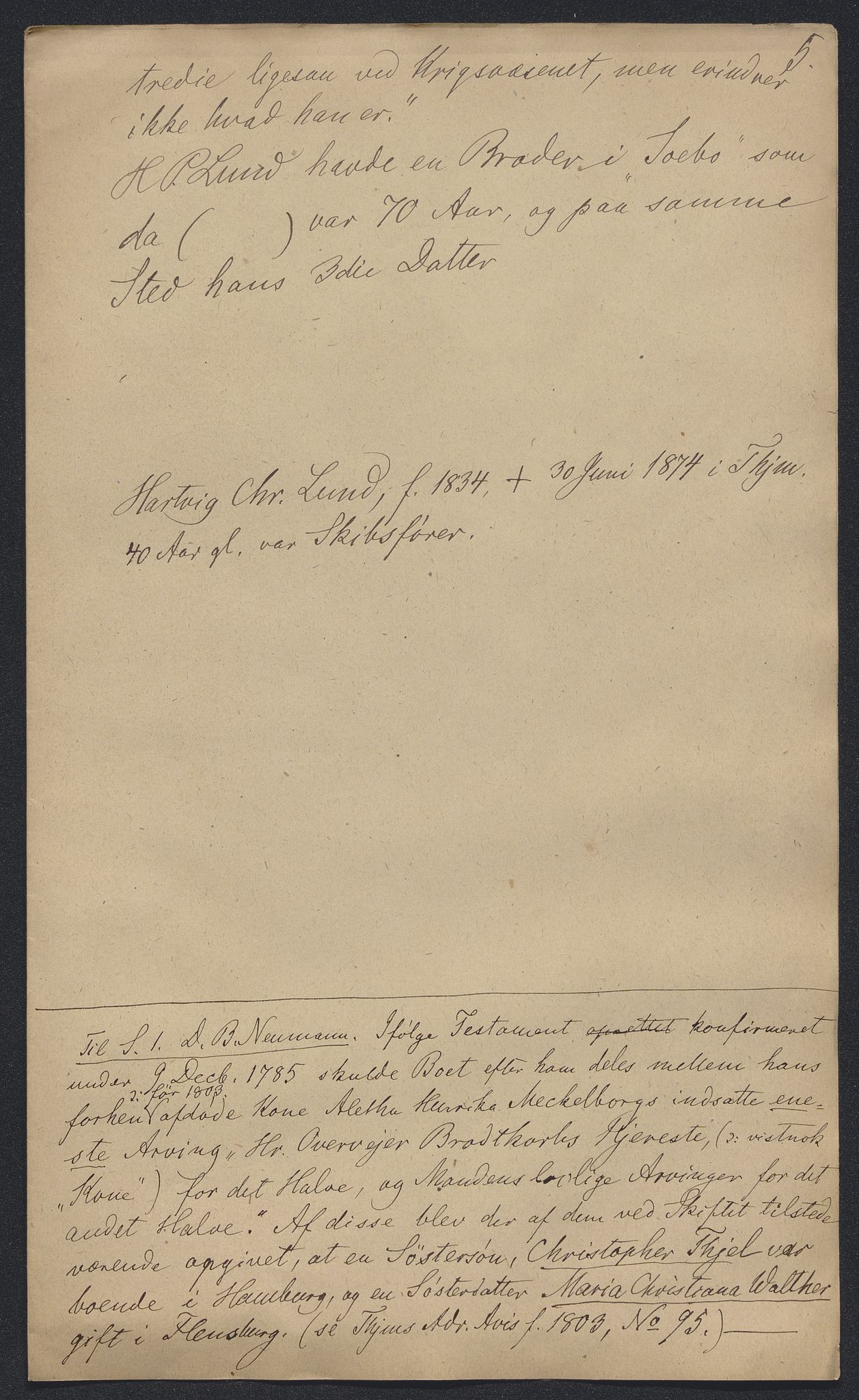 Tellefsen, Johan Christian, AV/RA-PA-0792/Fa/L0001: --, 1738-1856, s. 22