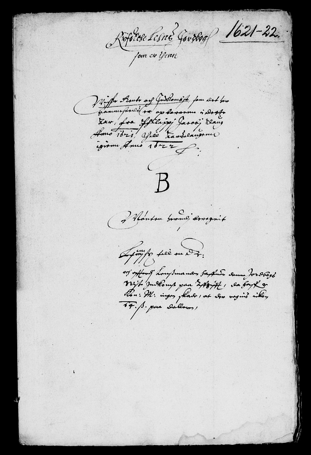 Rentekammeret inntil 1814, Reviderte regnskaper, Lensregnskaper, AV/RA-EA-5023/R/Rb/Rbs/L0009: Stavanger len, 1616-1623