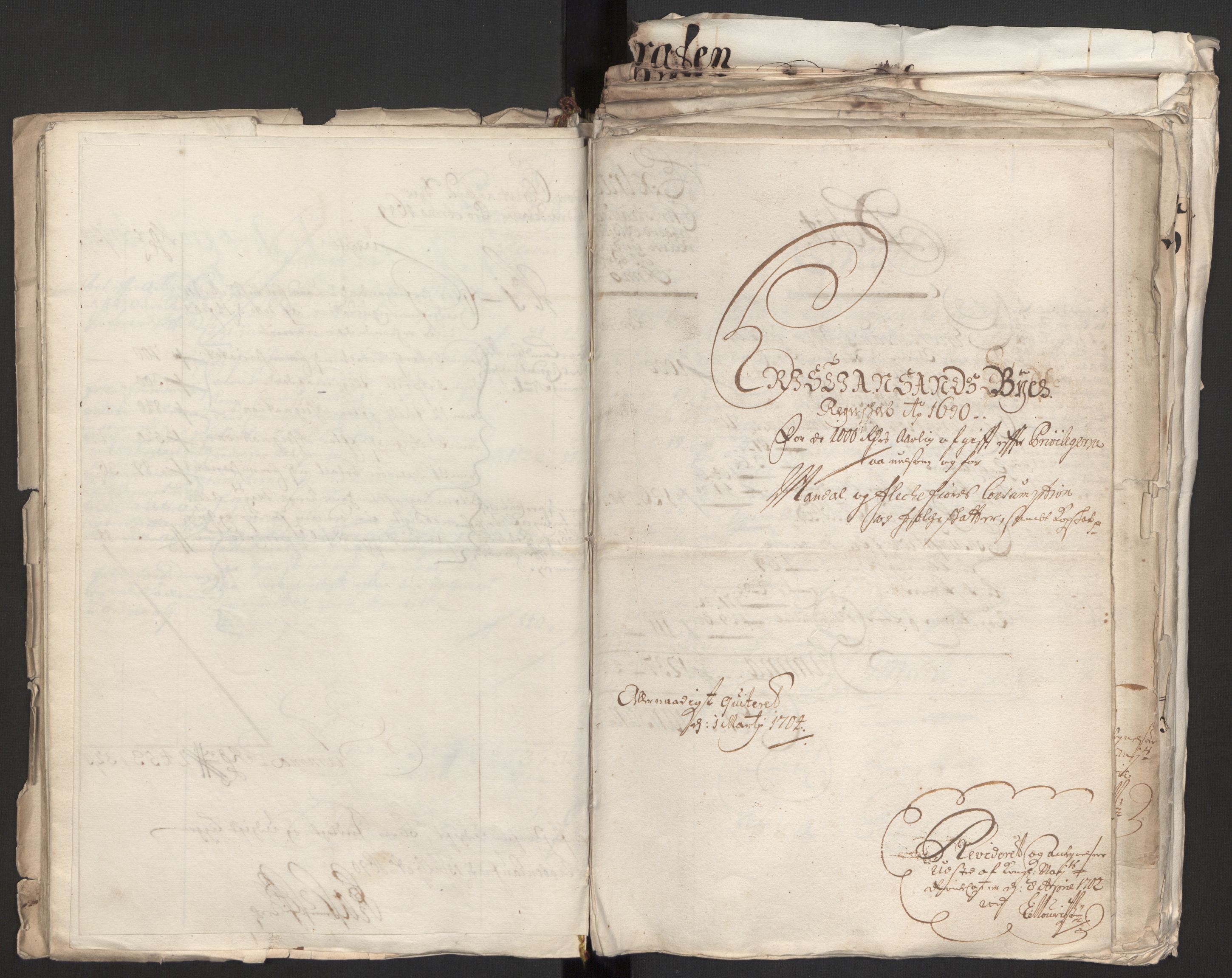 Rentekammeret inntil 1814, Reviderte regnskaper, Byregnskaper, RA/EA-4066/R/Rm/L0258: [M1] Kontribusjonsregnskap, 1664-1700, s. 51