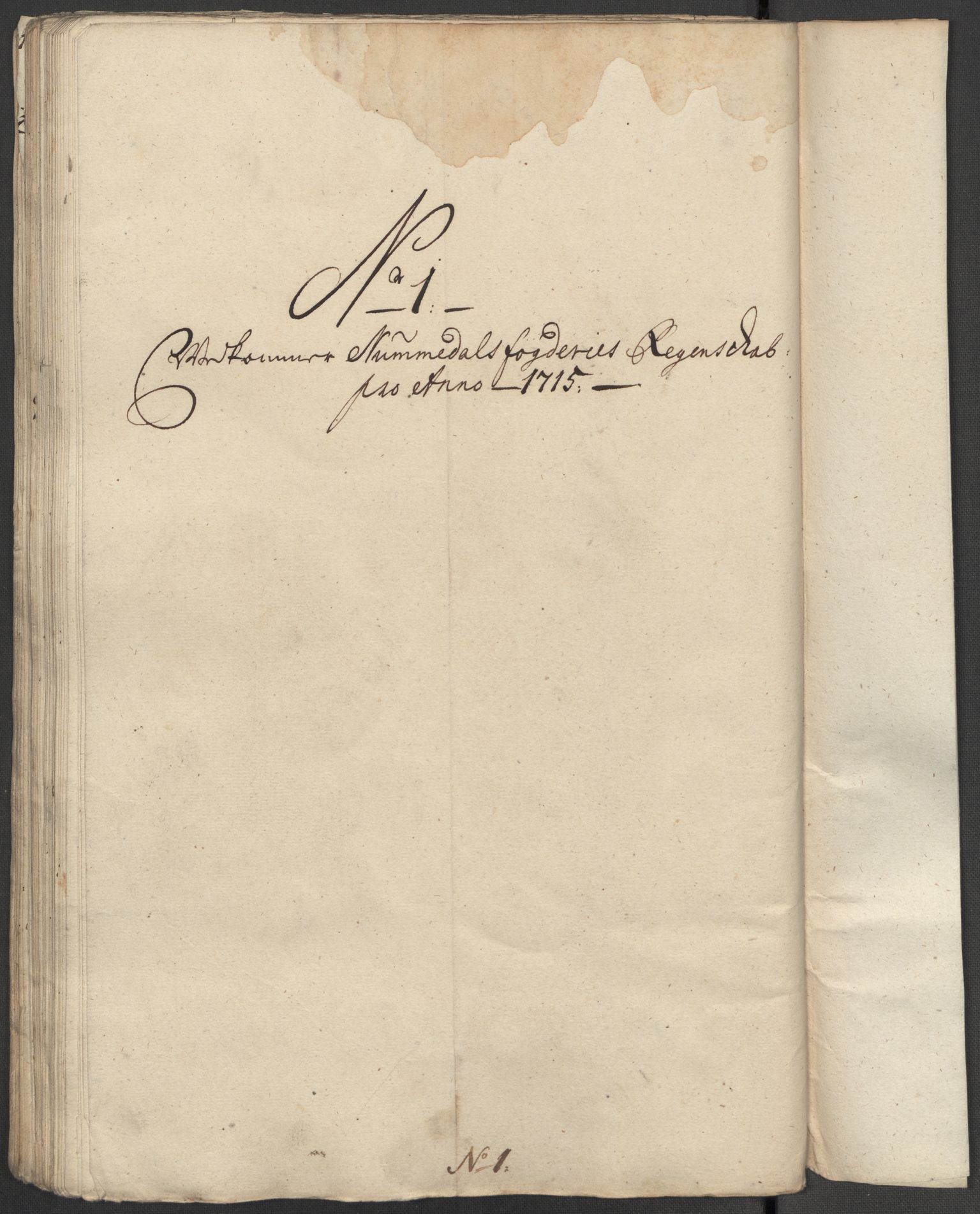Rentekammeret inntil 1814, Reviderte regnskaper, Fogderegnskap, RA/EA-4092/R64/L4436: Fogderegnskap Namdal, 1715, s. 95