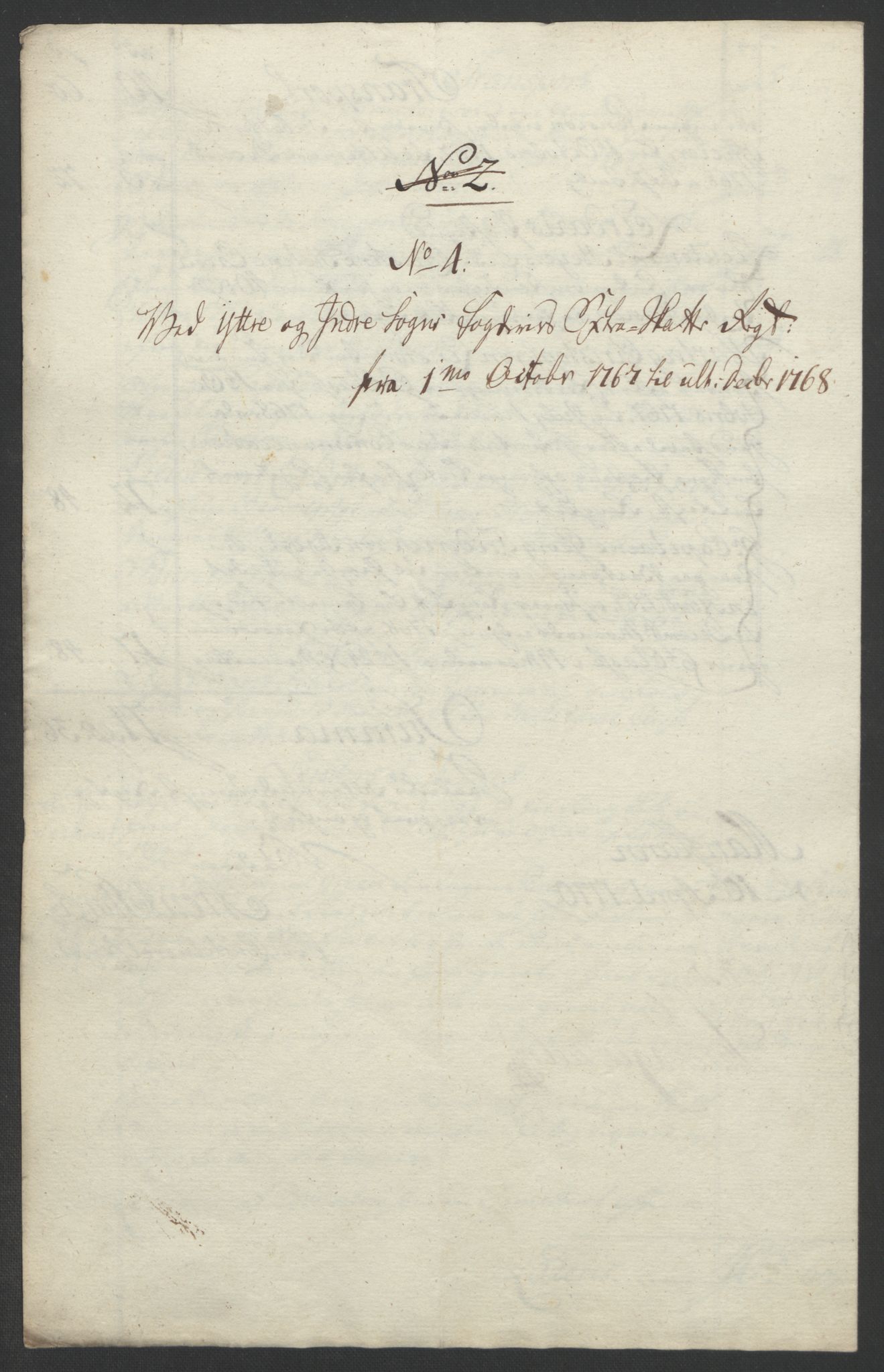 Rentekammeret inntil 1814, Realistisk ordnet avdeling, RA/EA-4070/Ol/L0018: [Gg 10]: Ekstraskatten, 23.09.1762. Sogn, 1762-1772, s. 183
