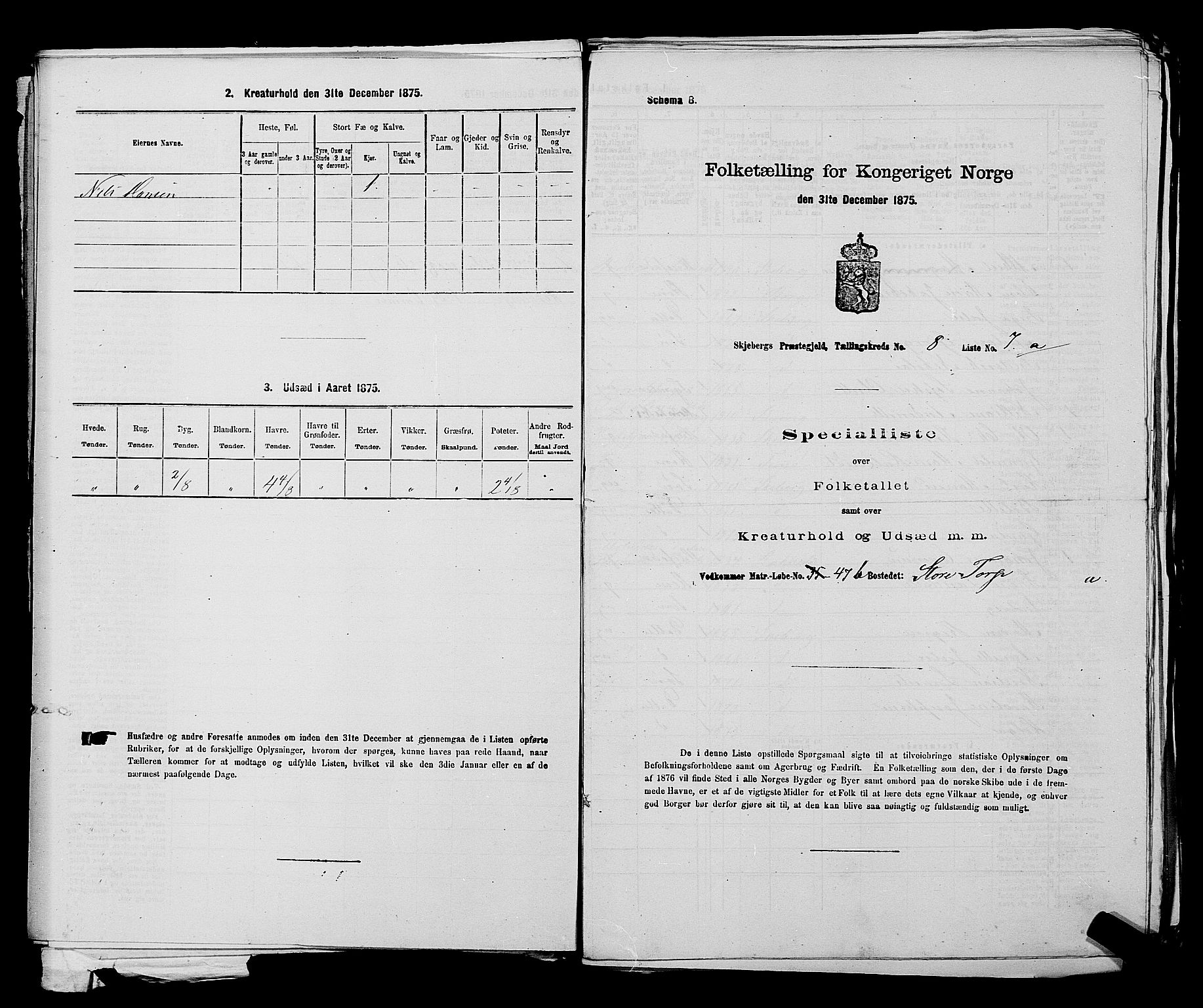 RA, Folketelling 1875 for 0115P Skjeberg prestegjeld, 1875, s. 1344