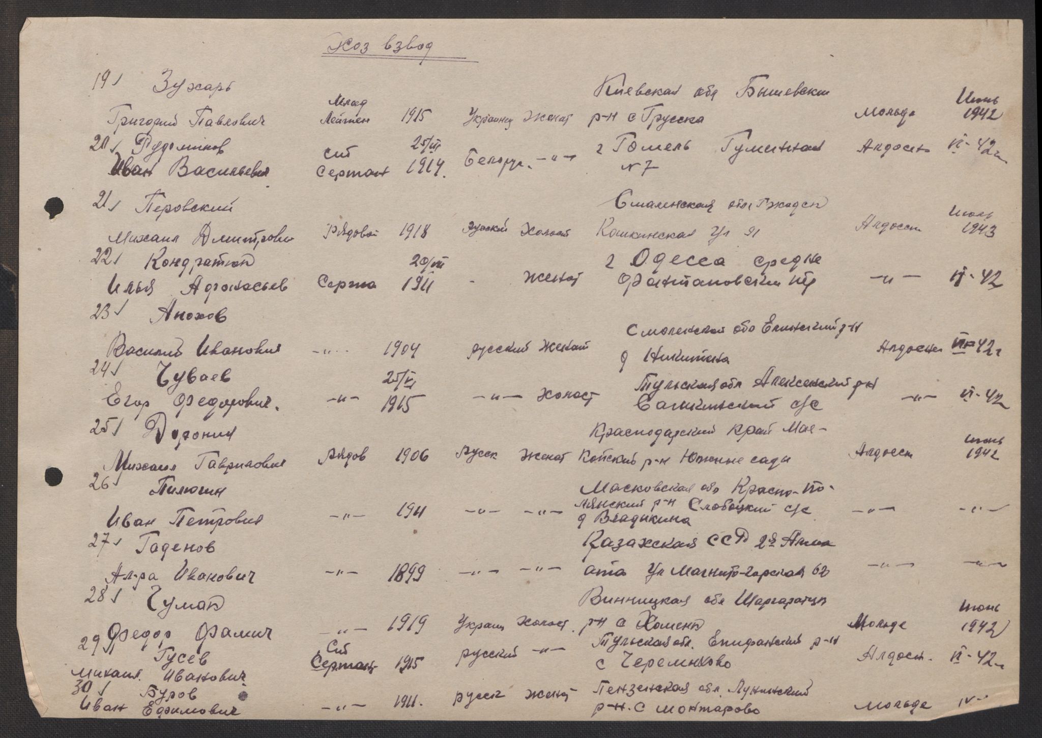 Flyktnings- og fangedirektoratet, Repatrieringskontoret, AV/RA-S-1681/D/Db/L0017: Displaced Persons (DPs) og sivile tyskere, 1945-1948, s. 133