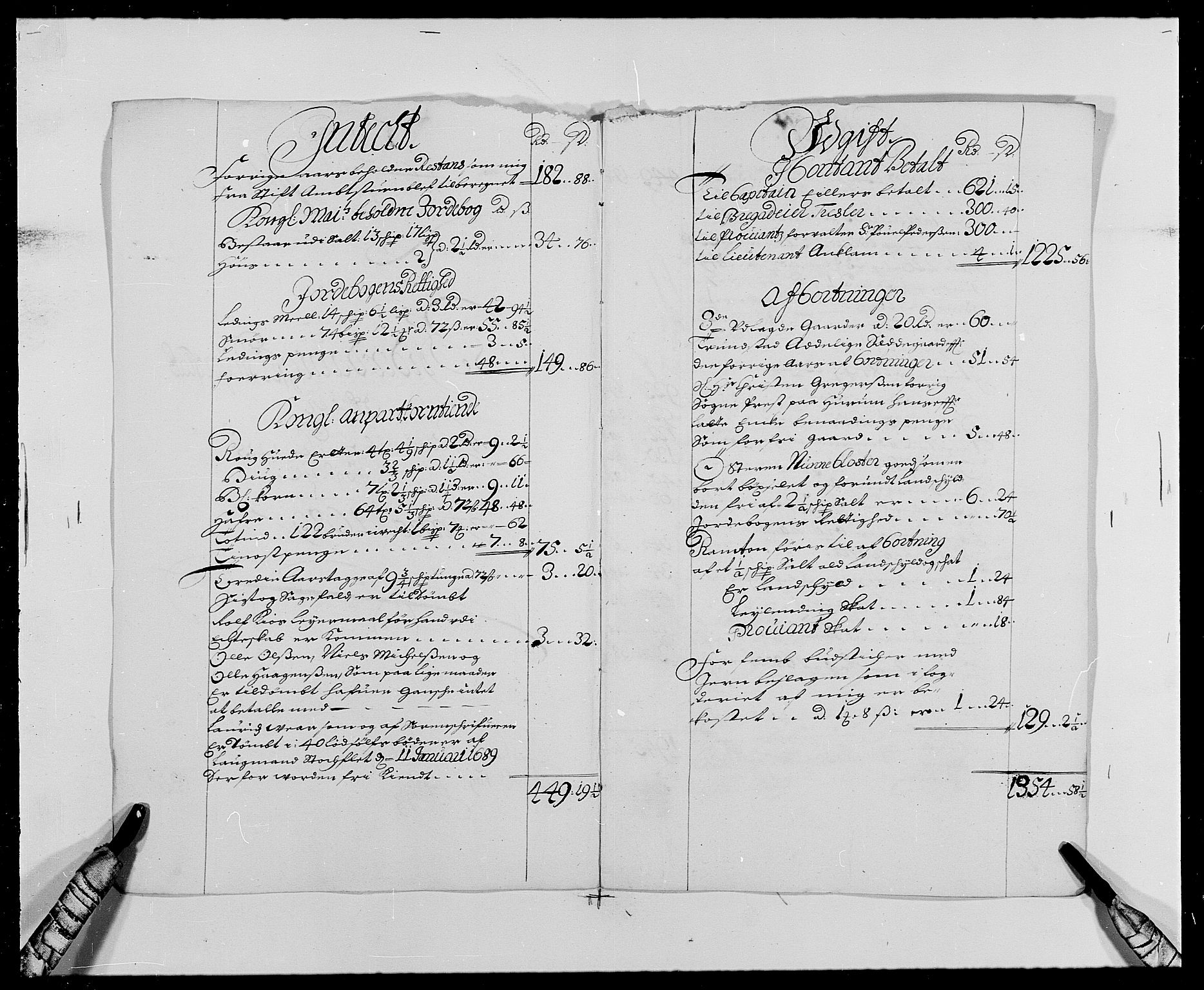 Rentekammeret inntil 1814, Reviderte regnskaper, Fogderegnskap, RA/EA-4092/R29/L1693: Fogderegnskap Hurum og Røyken, 1688-1693, s. 87