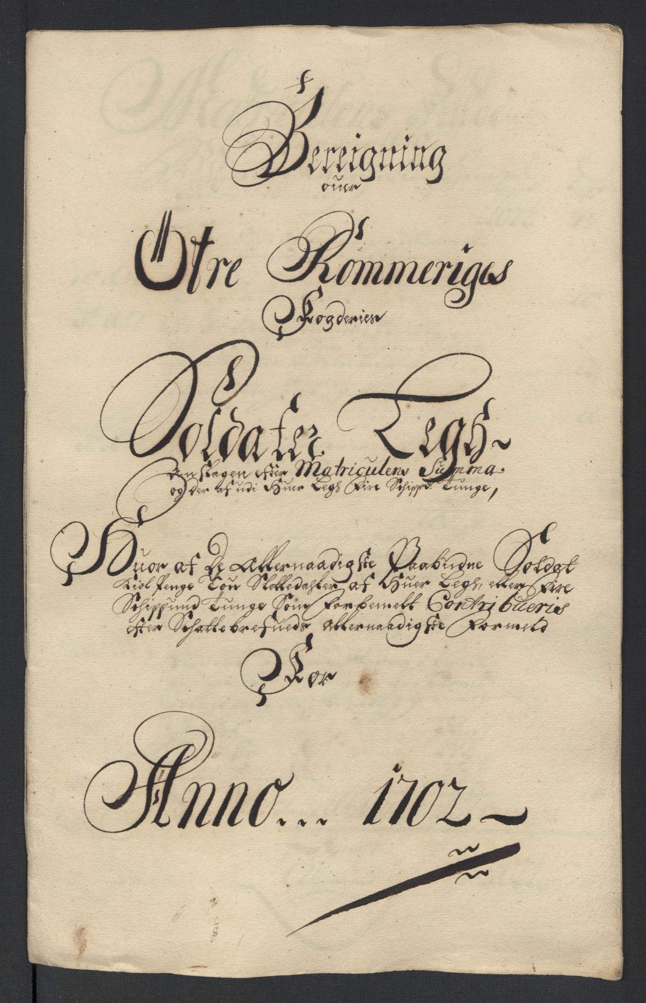 Rentekammeret inntil 1814, Reviderte regnskaper, Fogderegnskap, RA/EA-4092/R12/L0714: Fogderegnskap Øvre Romerike, 1702, s. 246
