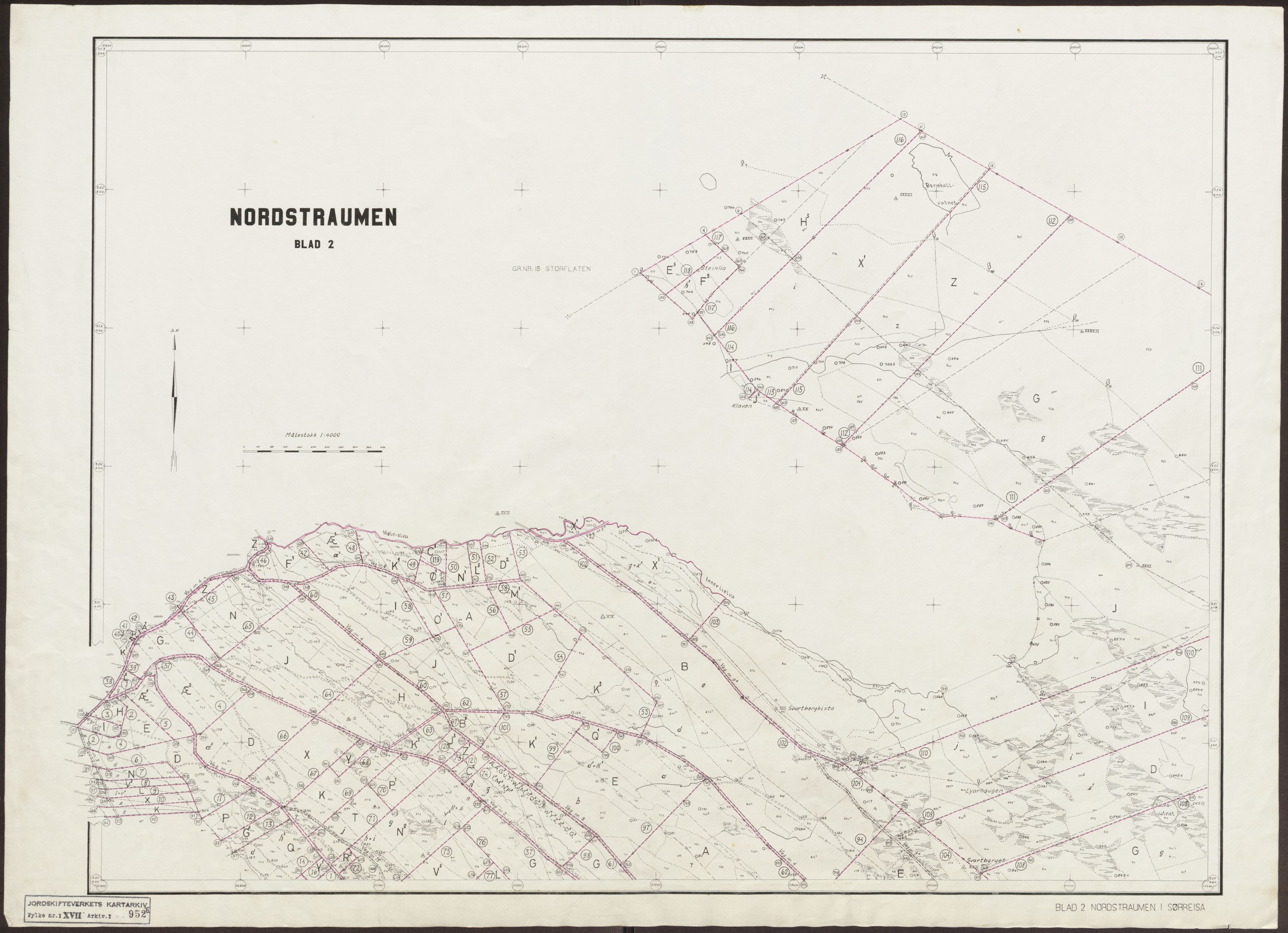 Jordskifteverkets kartarkiv, RA/S-3929/T, 1859-1988, s. 1155