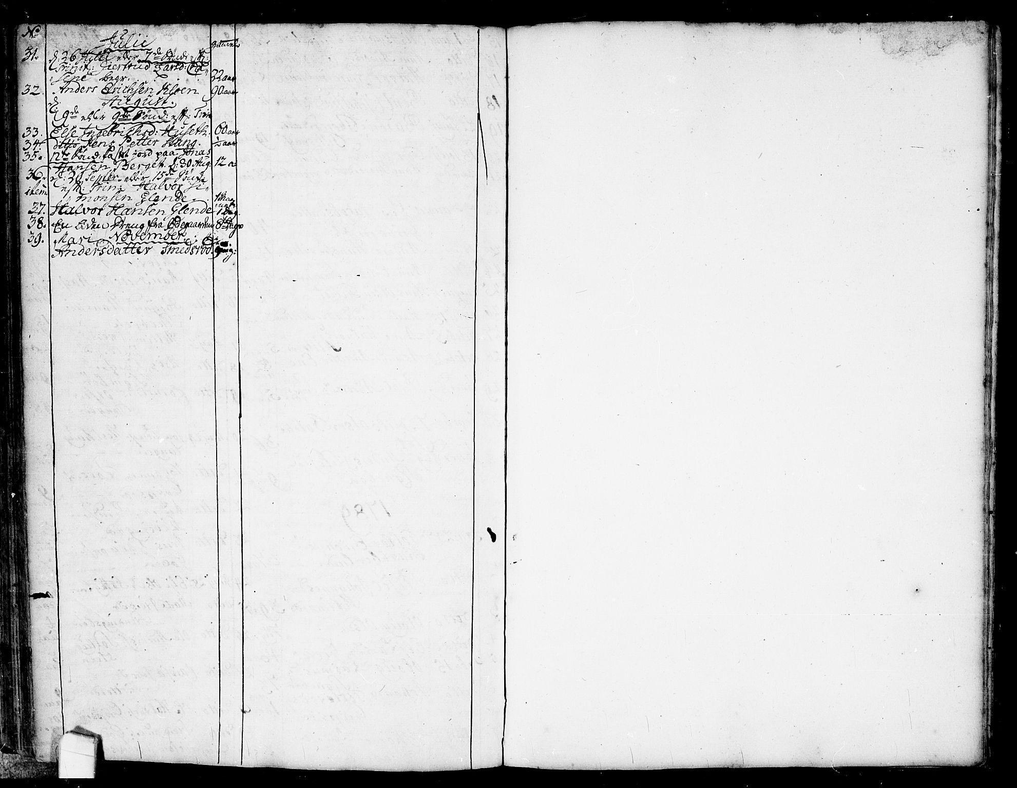Idd prestekontor Kirkebøker, SAO/A-10911/F/Fb/L0001: Ministerialbok nr. II 1, 1720-1789, s. 175-176