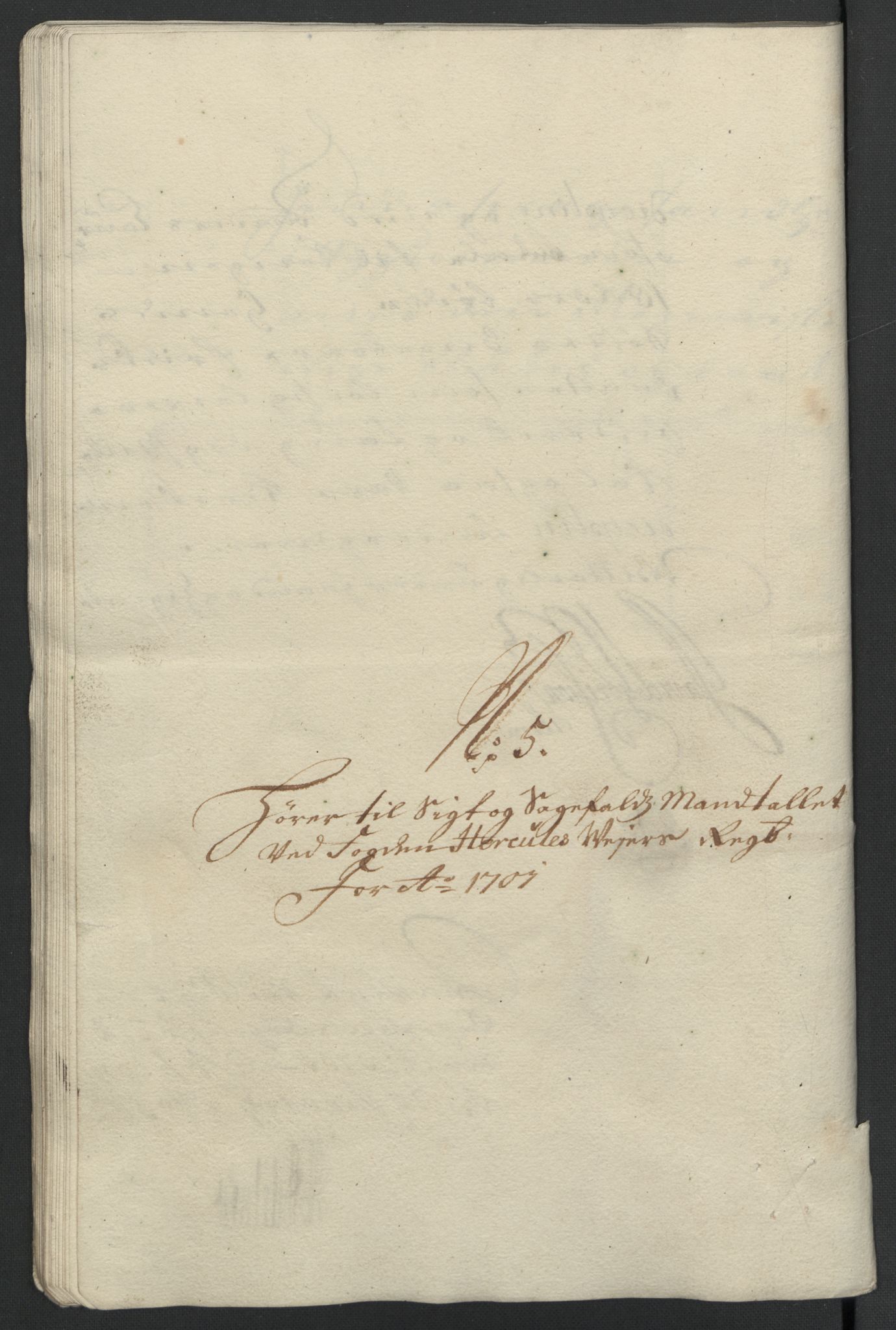 Rentekammeret inntil 1814, Reviderte regnskaper, Fogderegnskap, RA/EA-4092/R36/L2105: Fogderegnskap Øvre og Nedre Telemark og Bamble, 1701, s. 96