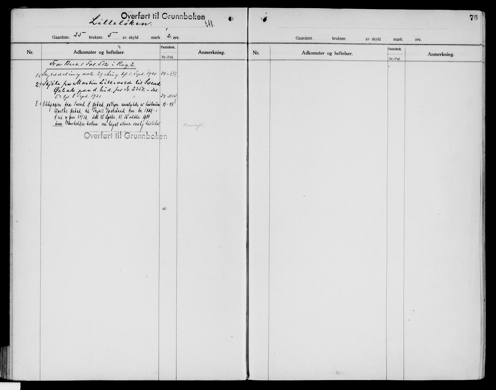 Sør-Østerdal sorenskriveri, AV/SAH-TING-018/H/Ha/Hab/L0045: Panteregister nr. 6, 1920-1950, s. 76