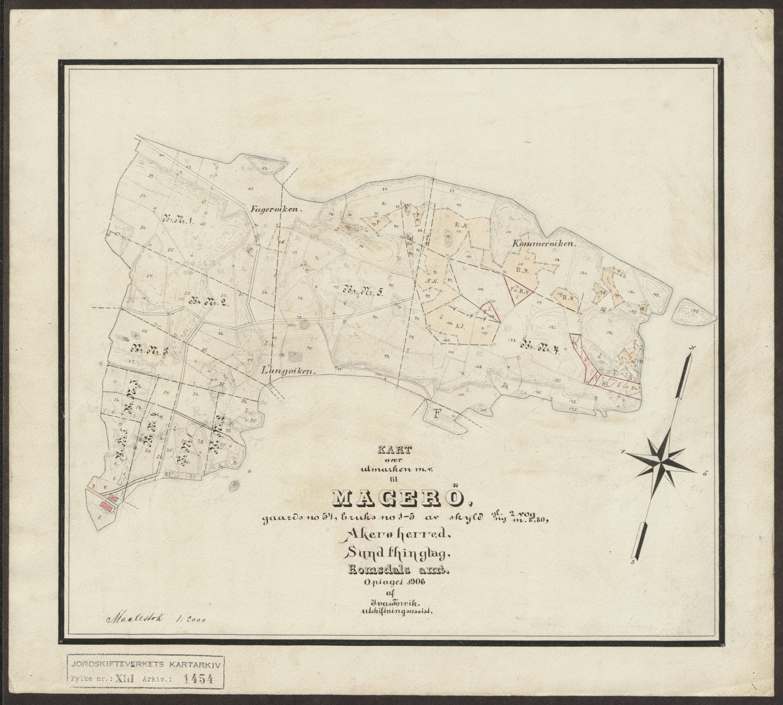 Jordskifteverkets kartarkiv, AV/RA-S-3929/T, 1859-1988, s. 1713